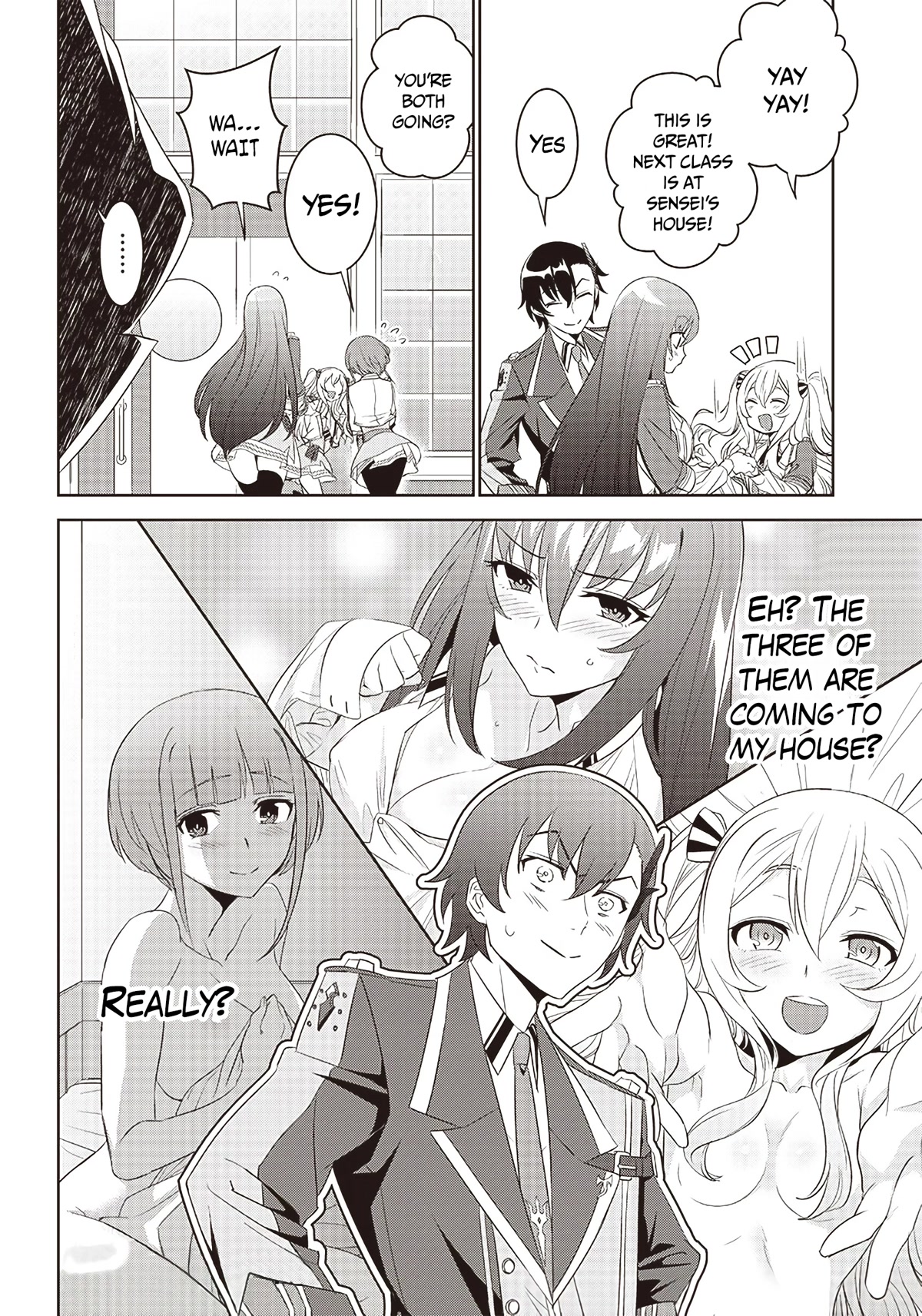 Matei Kyoushi to Juuzoku Shoujo no Haitoku Keiyaku Chapter 4.2 page 16 - Chapter 4.2: Love or fiction