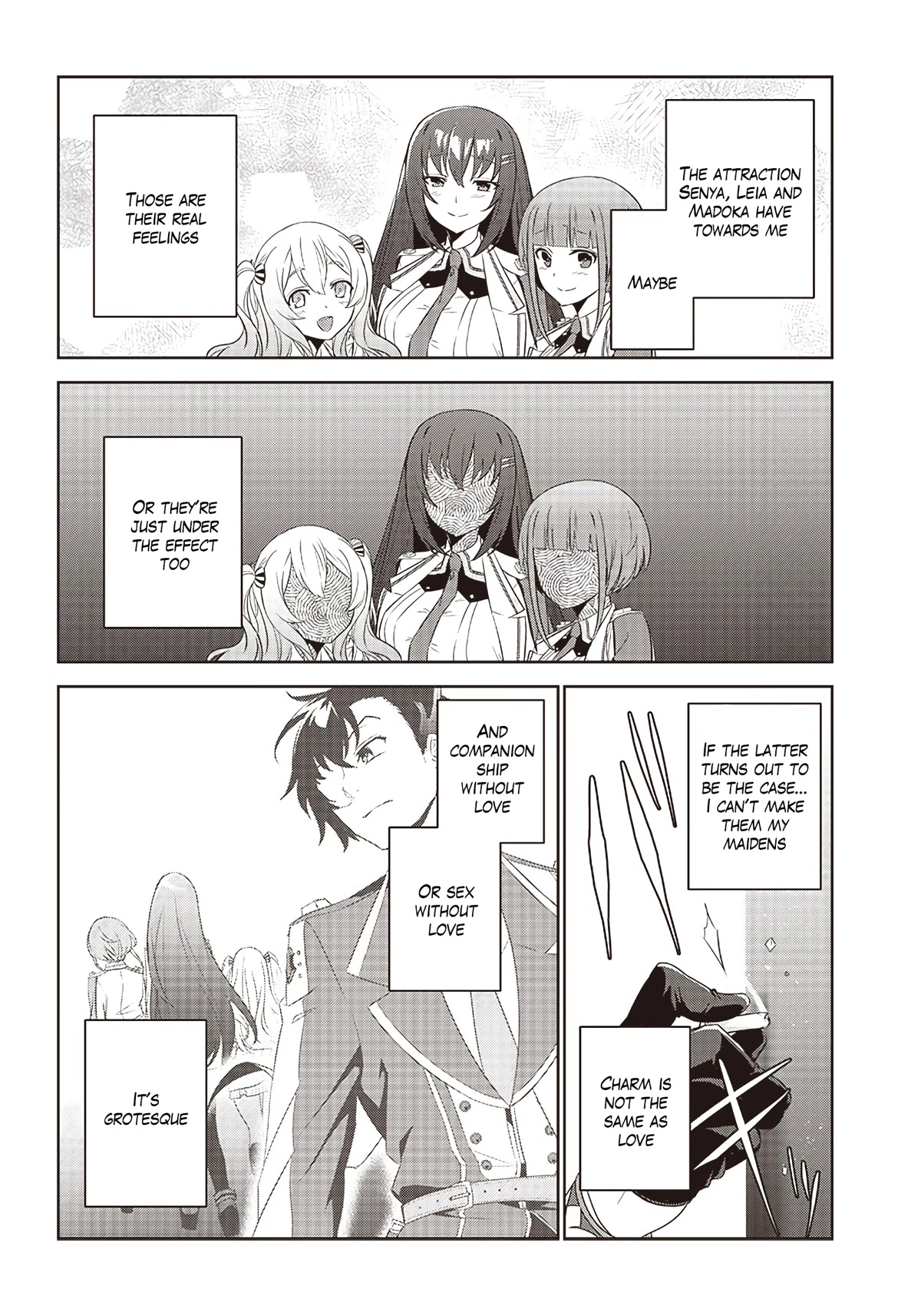 Matei Kyoushi to Juuzoku Shoujo no Haitoku Keiyaku Chapter 4.2 page 4 - Chapter 4.2: Love or fiction