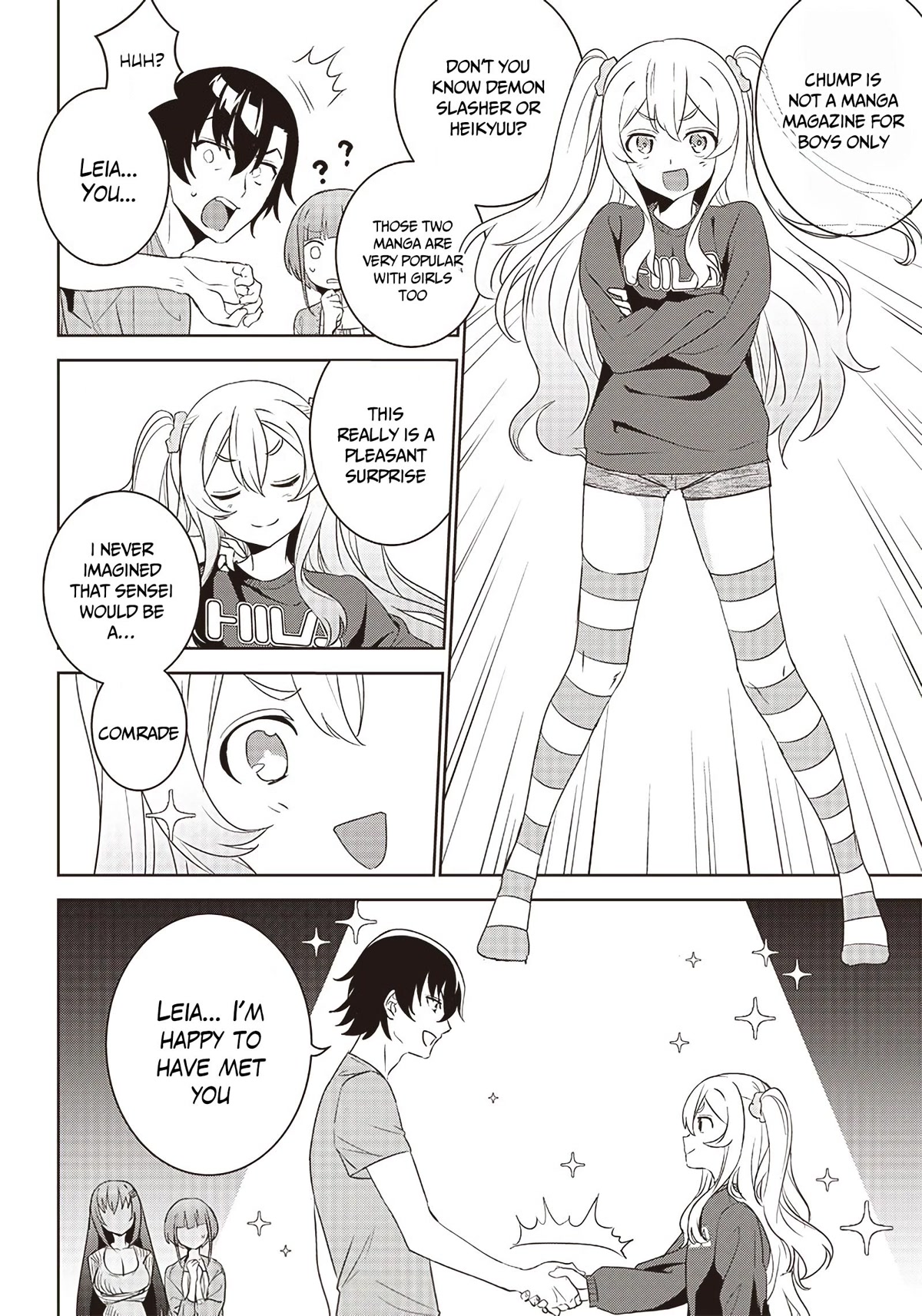Matei Kyoushi to Juuzoku Shoujo no Haitoku Keiyaku Chapter 5.1 page 10 - Chapter 5.1: Group Study