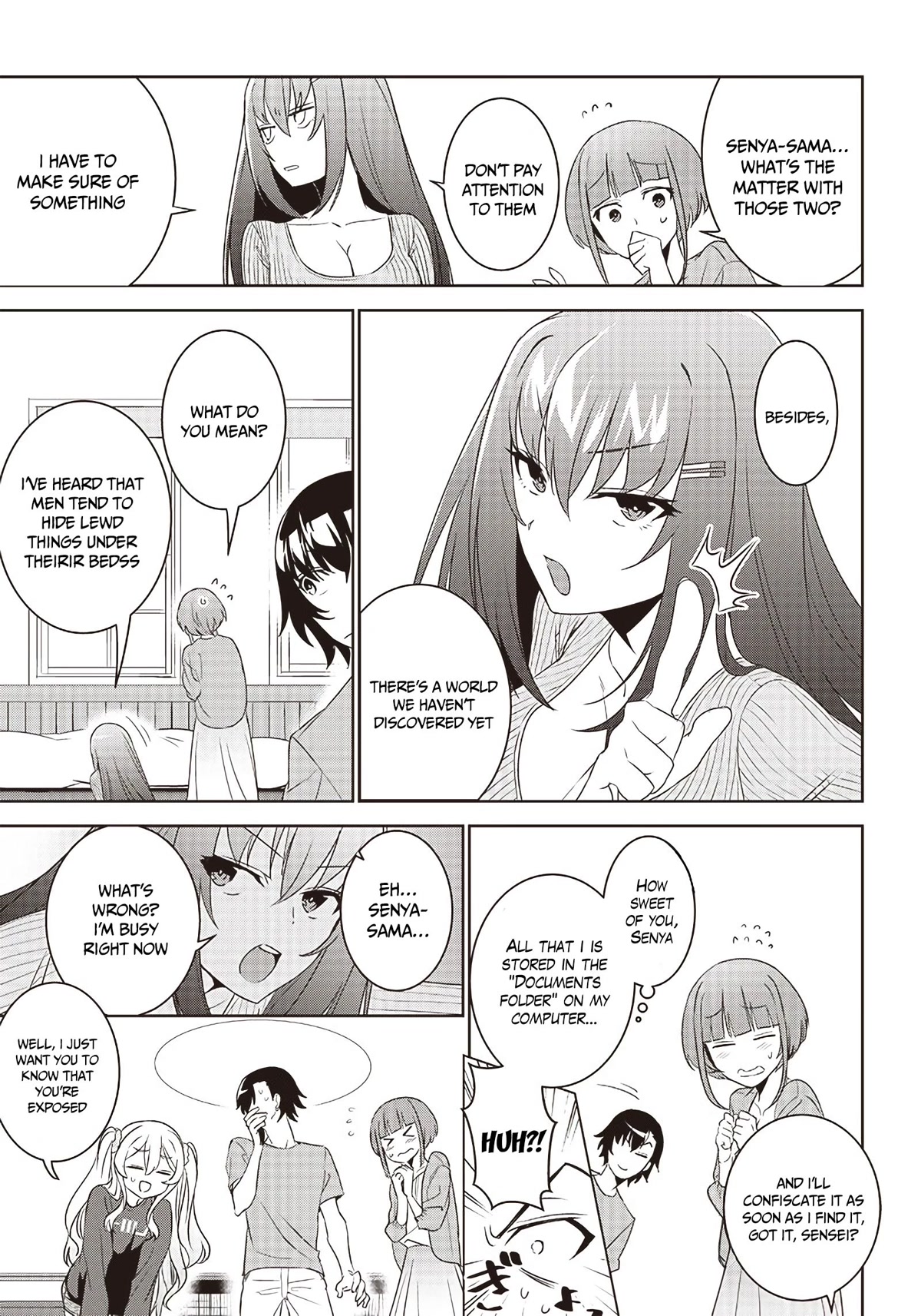 Matei Kyoushi to Juuzoku Shoujo no Haitoku Keiyaku Chapter 5.1 page 11 - Chapter 5.1: Group Study