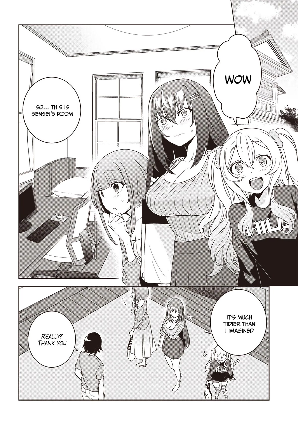 Matei Kyoushi to Juuzoku Shoujo no Haitoku Keiyaku Chapter 5.1 page 2 - Chapter 5.1: Group Study