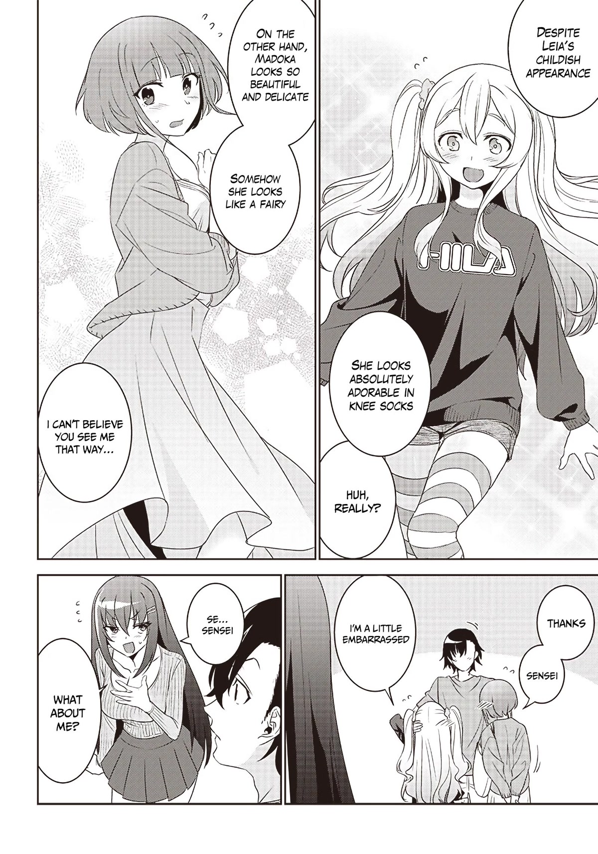 Matei Kyoushi to Juuzoku Shoujo no Haitoku Keiyaku Chapter 5.1 page 4 - Chapter 5.1: Group Study