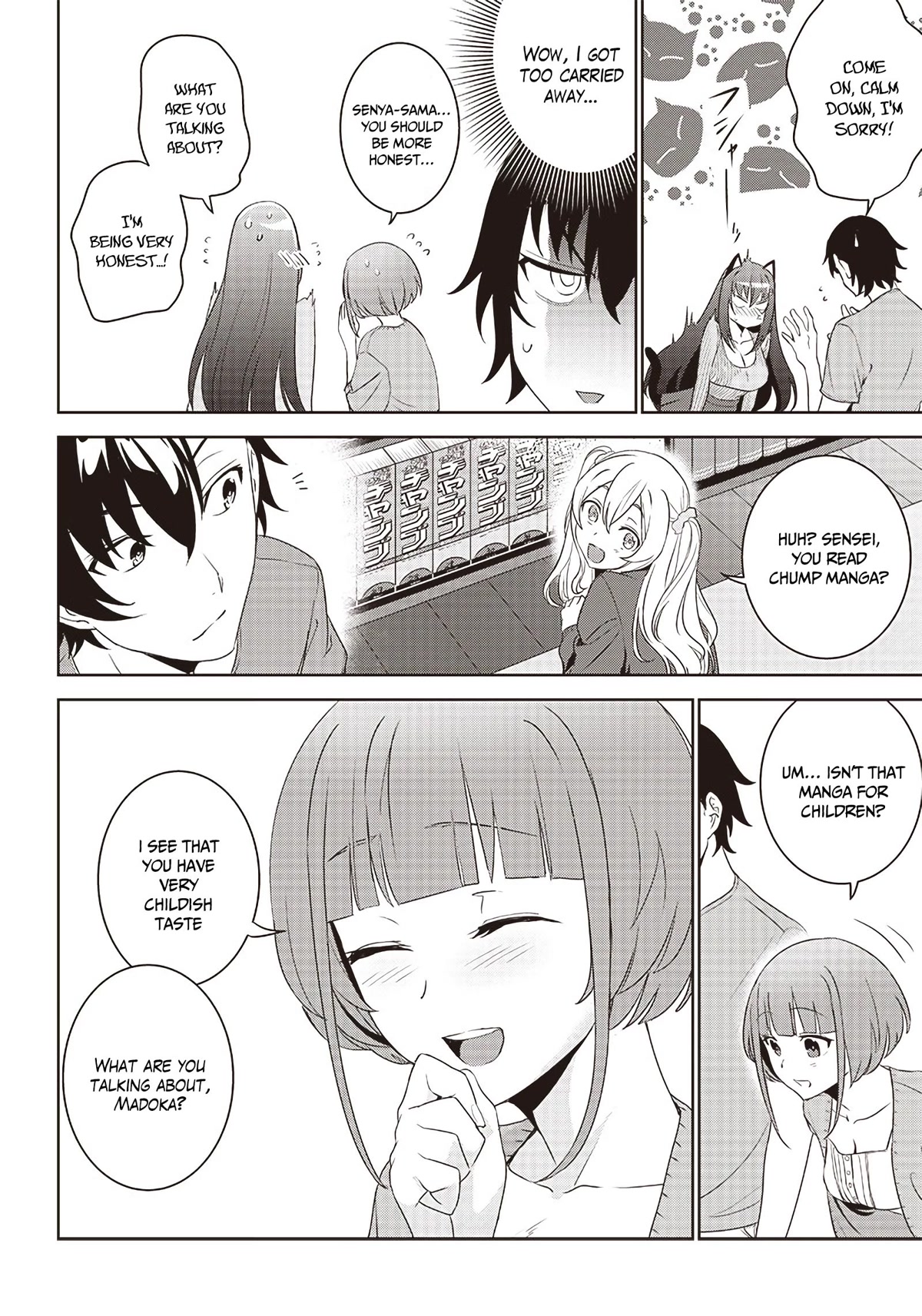 Matei Kyoushi to Juuzoku Shoujo no Haitoku Keiyaku Chapter 5.1 page 8 - Chapter 5.1: Group Study