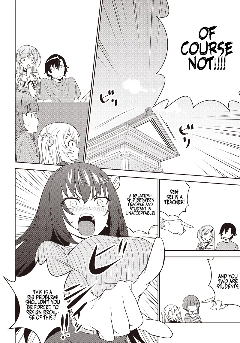 Matei Kyoushi to Juuzoku Shoujo no Haitoku Keiyaku Chapter 6.1 page 12 - Chapter 6.1: The attack