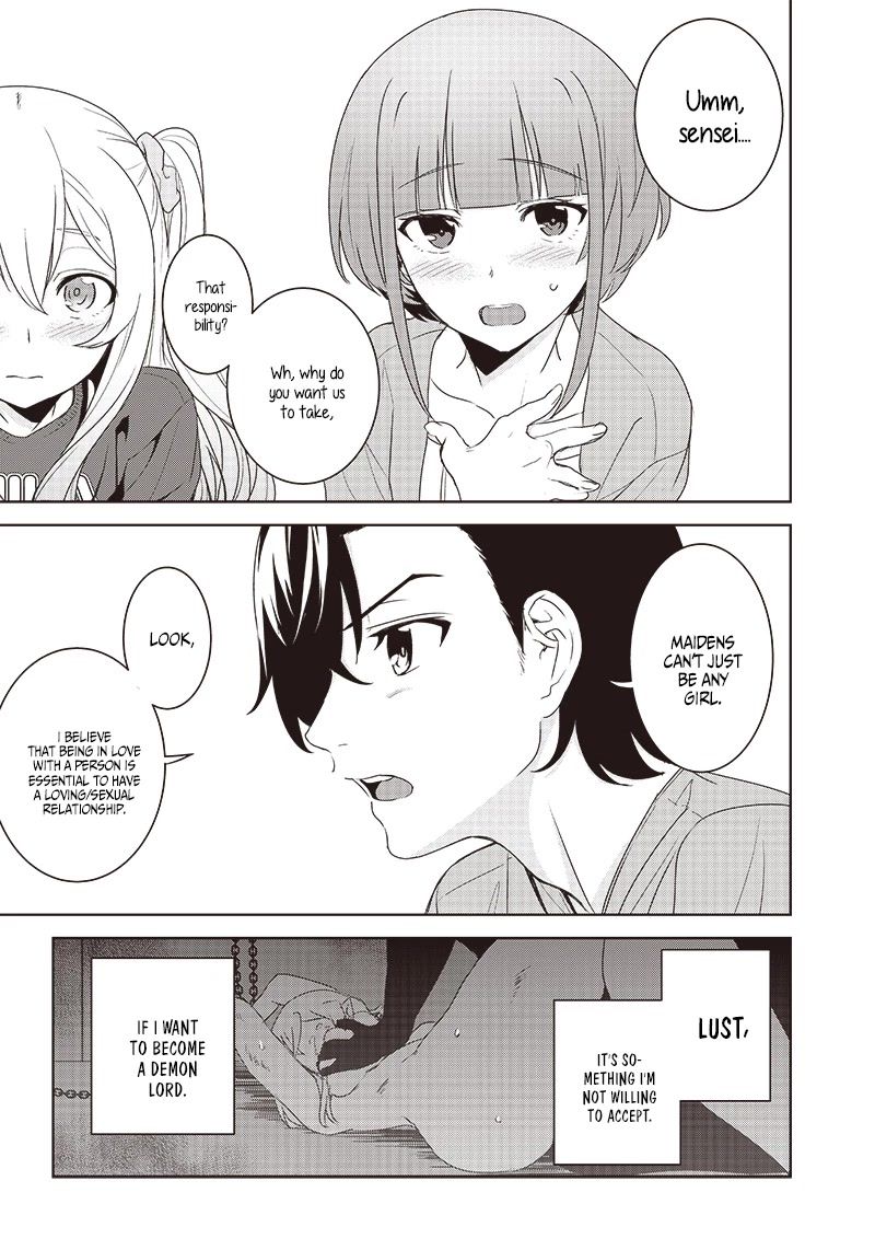 Matei Kyoushi to Juuzoku Shoujo no Haitoku Keiyaku Chapter 6.1 page 6 - Chapter 6.1: The attack