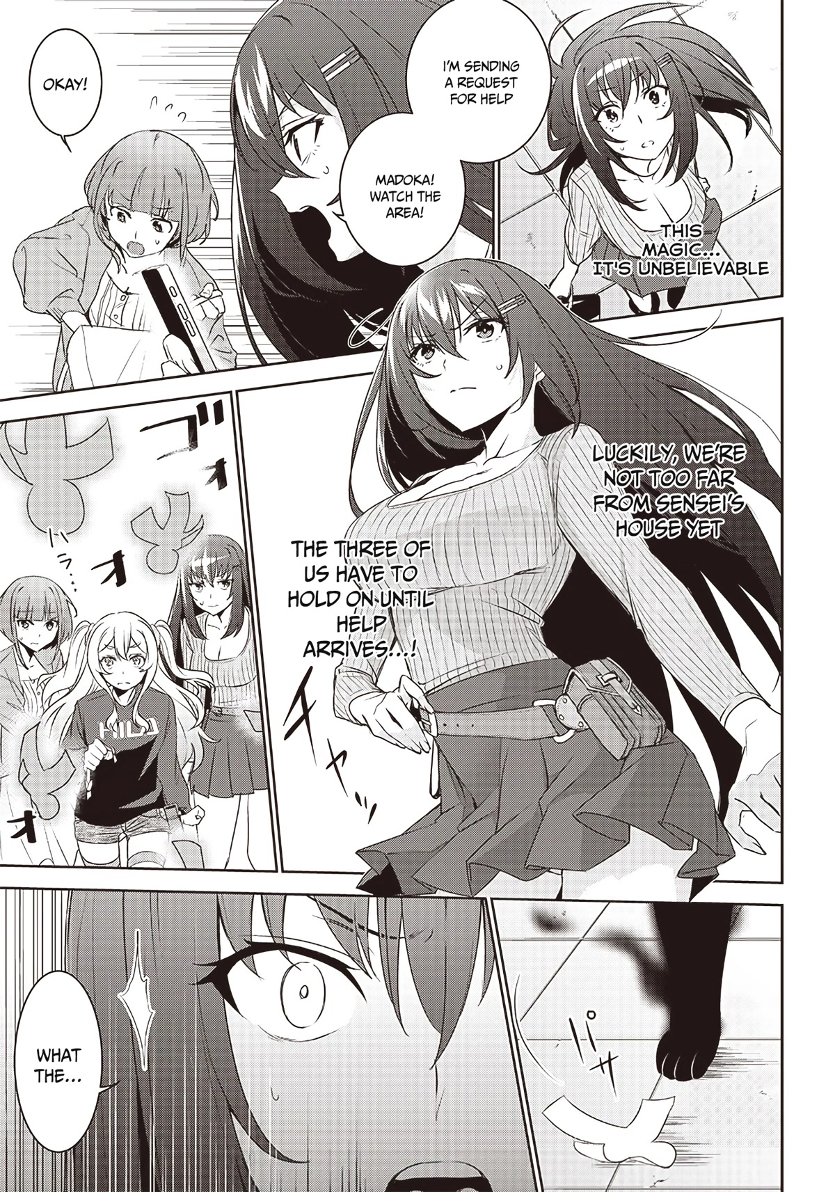 Matei Kyoushi to Juuzoku Shoujo no Haitoku Keiyaku Chapter 6.2 page 2 - Chapter 6.2: The attack