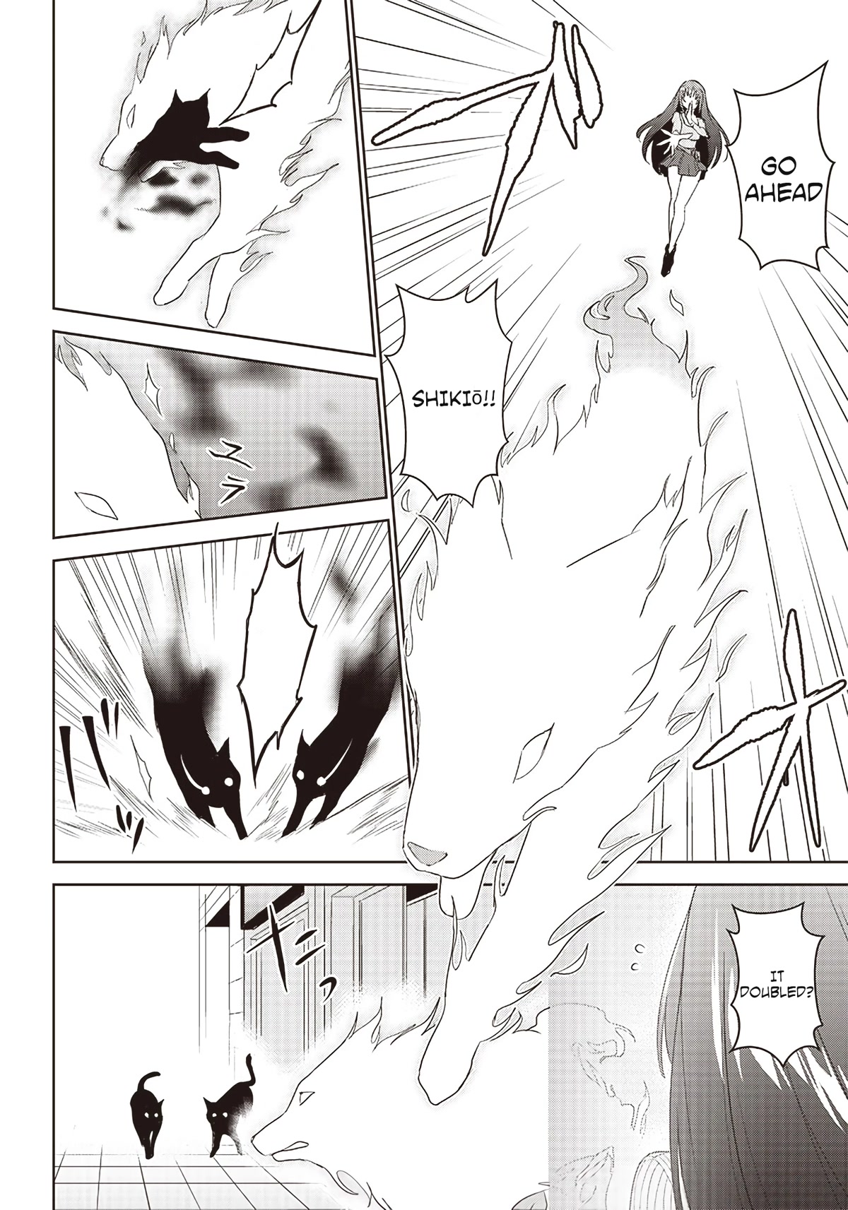 Matei Kyoushi to Juuzoku Shoujo no Haitoku Keiyaku Chapter 6.2 page 5 - Chapter 6.2: The attack