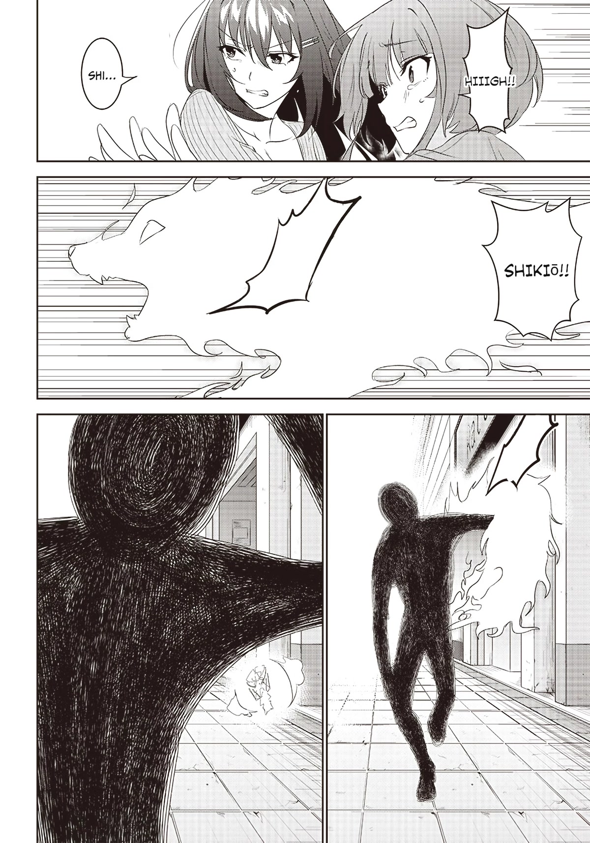 Matei Kyoushi to Juuzoku Shoujo no Haitoku Keiyaku Chapter 6.2 page 9 - Chapter 6.2: The attack