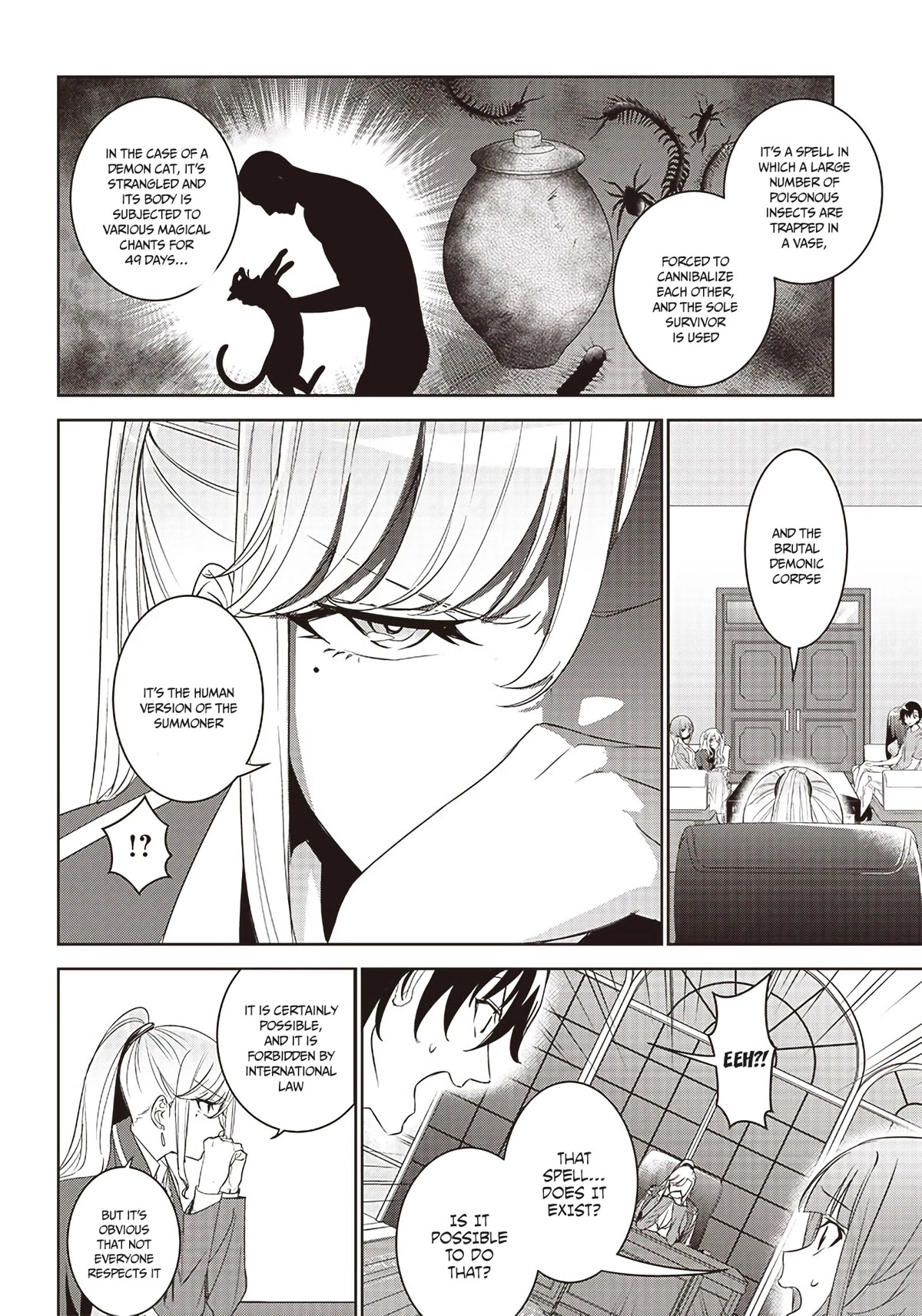 Matei Kyoushi to Juuzoku Shoujo no Haitoku Keiyaku Chapter 7 page 12 - Chapter 7: Just one thing