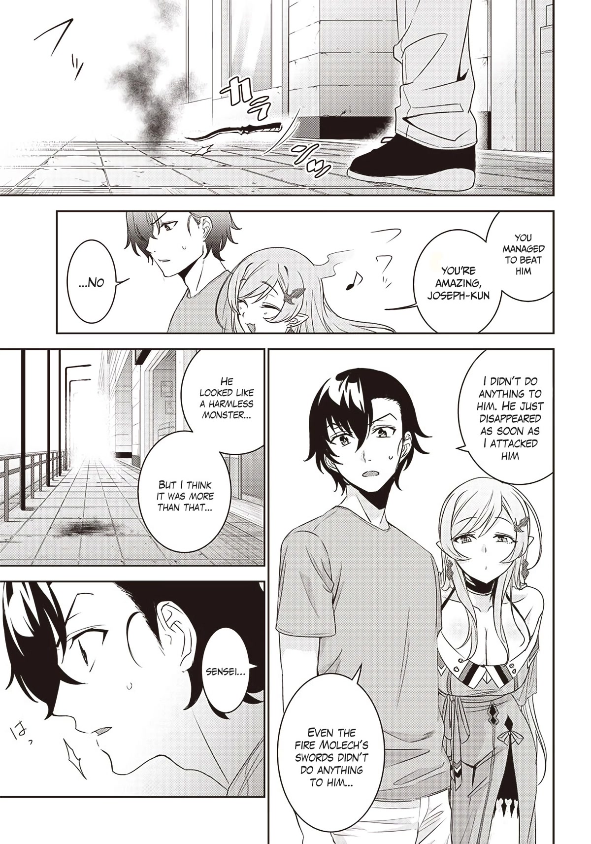 Matei Kyoushi to Juuzoku Shoujo no Haitoku Keiyaku Chapter 7 page 7 - Chapter 7: Just one thing
