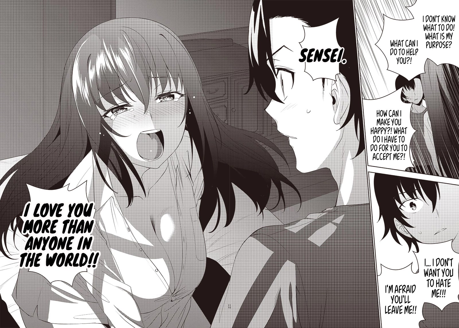 Matei Kyoushi to Juuzoku Shoujo no Haitoku Keiyaku Chapter 8.1 page 10 - Chapter 8.1: Lust and commitment