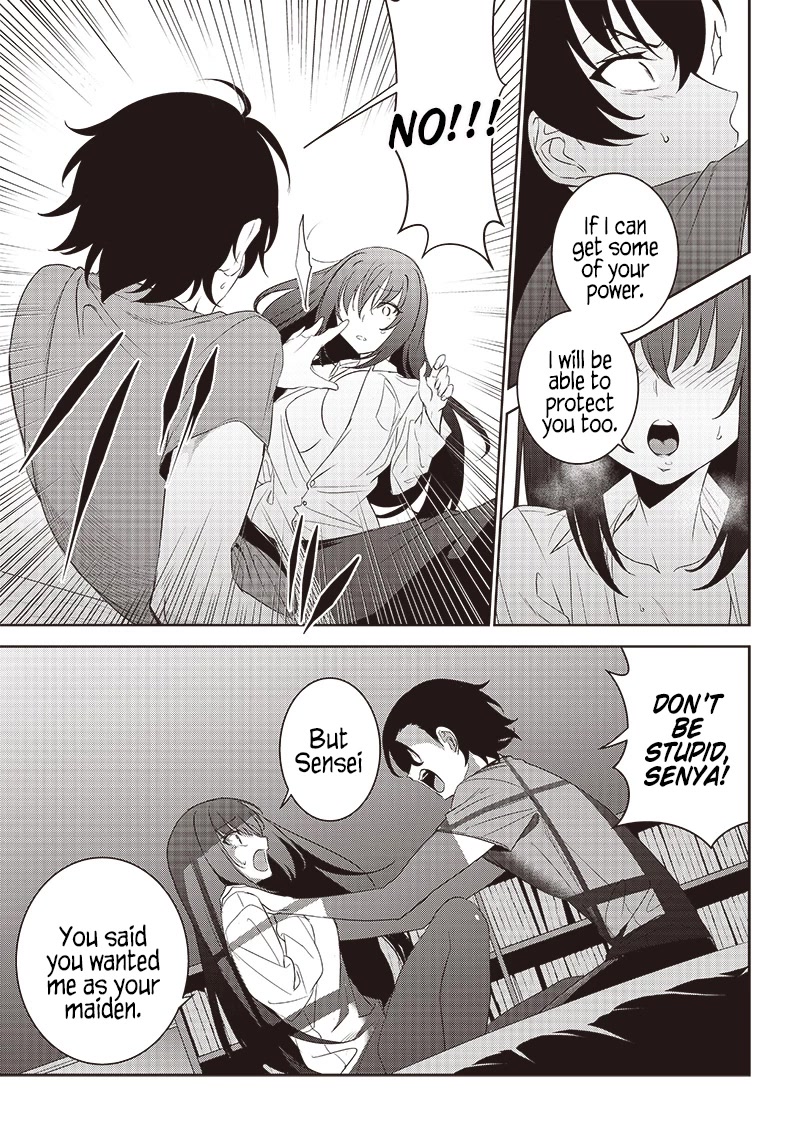 Matei Kyoushi to Juuzoku Shoujo no Haitoku Keiyaku Chapter 8.1 page 7 - Chapter 8.1: Lust and commitment