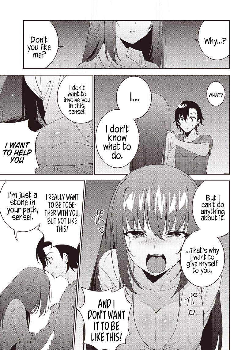 Matei Kyoushi to Juuzoku Shoujo no Haitoku Keiyaku Chapter 8.1 page 9 - Chapter 8.1: Lust and commitment