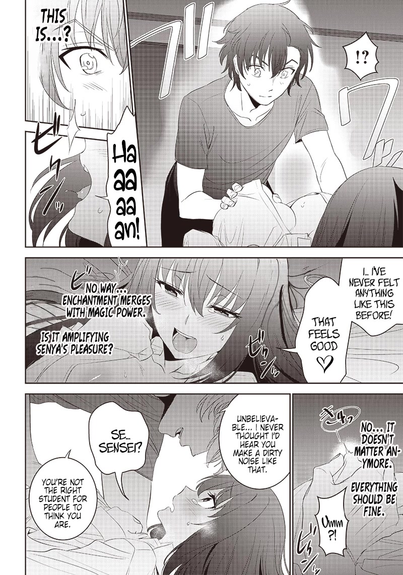 Matei Kyoushi to Juuzoku Shoujo no Haitoku Keiyaku Chapter 8.2 page 3 - Chapter 8.2: Lust and commitment