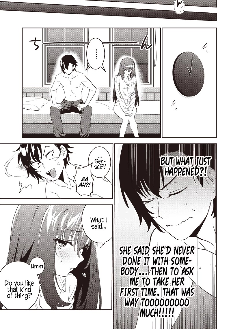 Matei Kyoushi to Juuzoku Shoujo no Haitoku Keiyaku Chapter 8.2 page 8 - Chapter 8.2: Lust and commitment