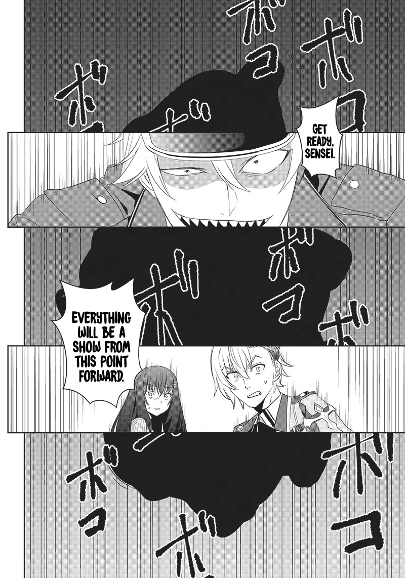 Matei Kyoushi to Juuzoku Shoujo no Haitoku Keiyaku Chapter 9.2 page 13 - Chapter 9.2: Hak Lee Yang