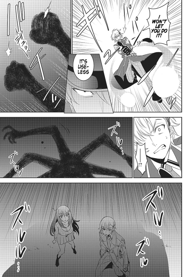 Matei Kyoushi to Juuzoku Shoujo no Haitoku Keiyaku Chapter 9.2 page 14 - Chapter 9.2: Hak Lee Yang