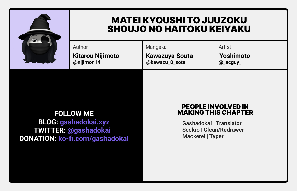 Matei Kyoushi to Juuzoku Shoujo no Haitoku Keiyaku Chapter 9.2 page 16 - Chapter 9.2: Hak Lee Yang