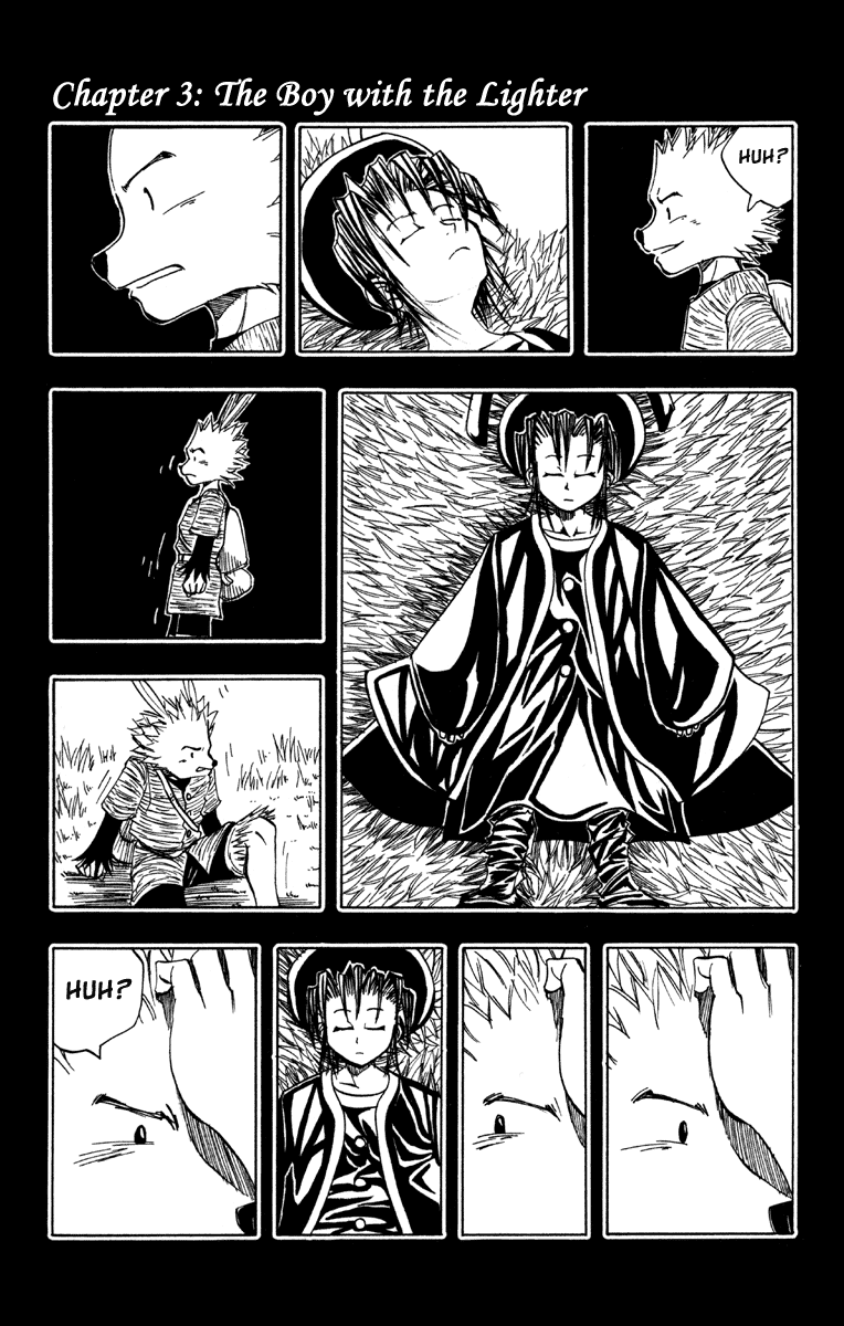 Material Puzzle Chapter 3.2 page 1 - Chapter 3 v2 : A Lighter and a Boy