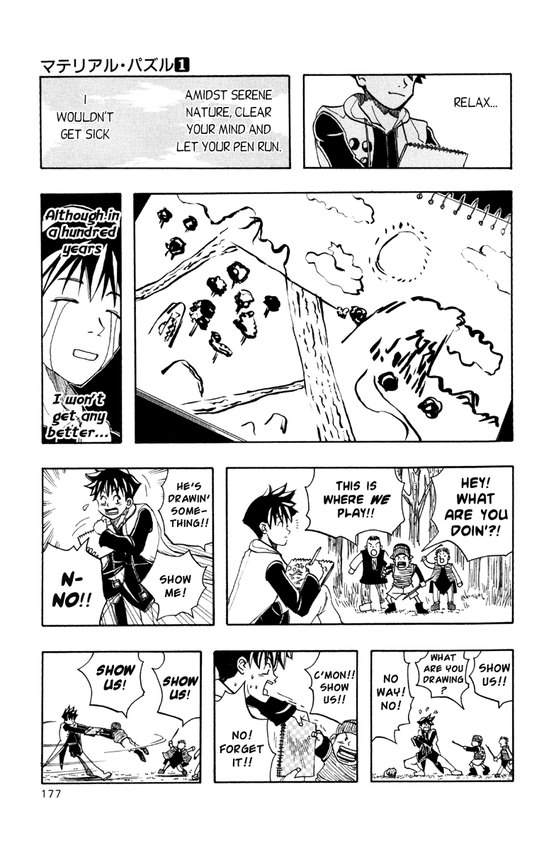 Material Puzzle Chapter 3.2 page 38 - Chapter 3 v2 : A Lighter and a Boy