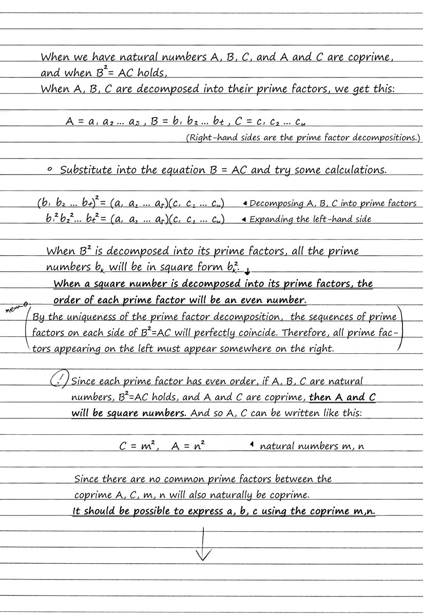 Mathematical Girls - Fermat's Last Theorem Chapter 3 page 25 - Chapter 3