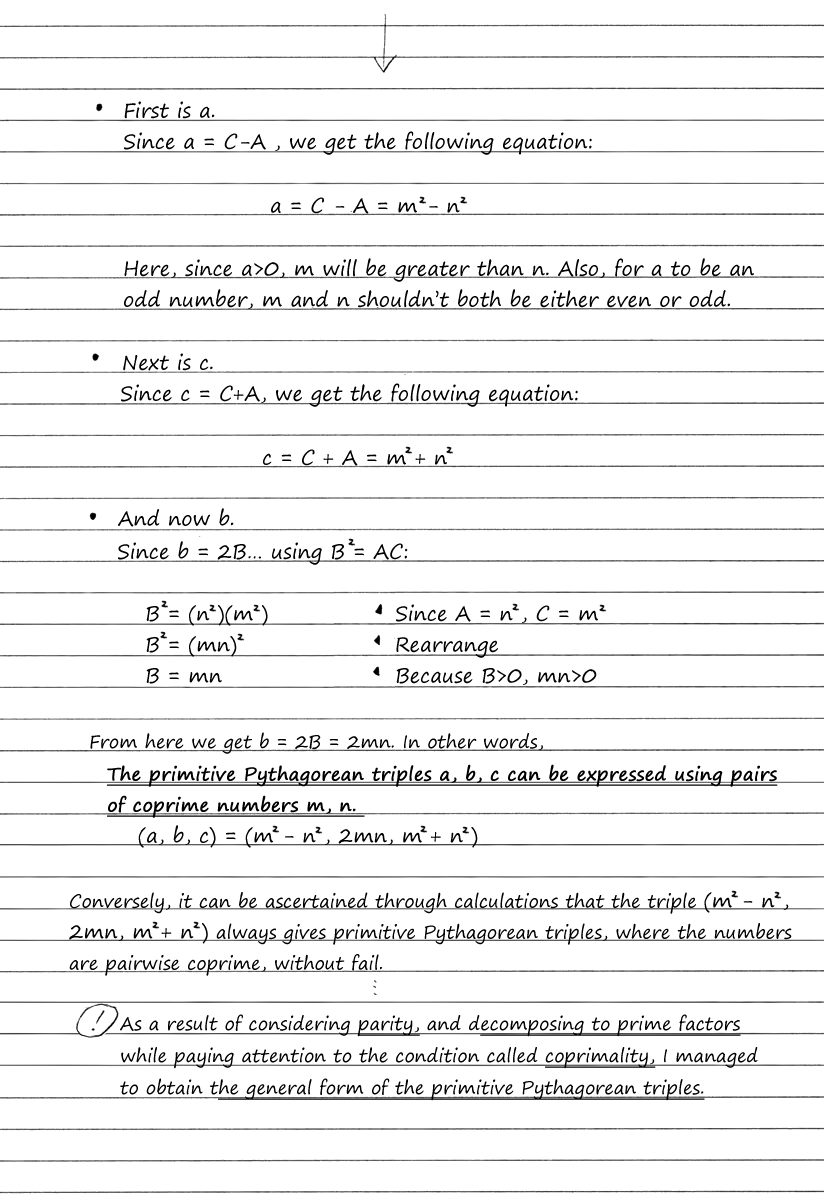 Mathematical Girls - Fermat's Last Theorem Chapter 3 page 26 - Chapter 3