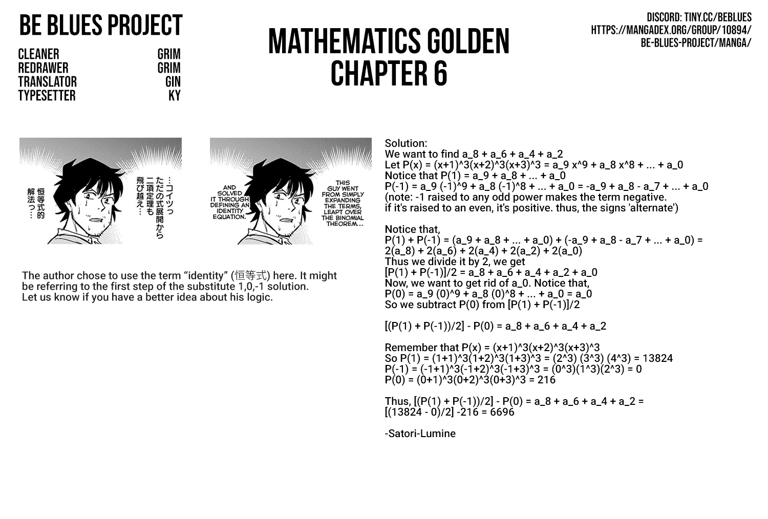 Mathematics Golden Chapter 6 page 49 - Chapter 6: Outrageous Leap!