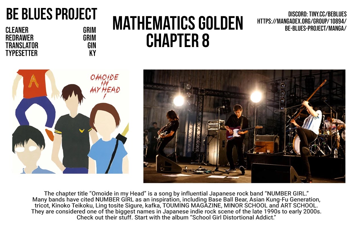 Mathematics Golden Chapter 8 page 51 - Chapter 8: Omoide in My Head