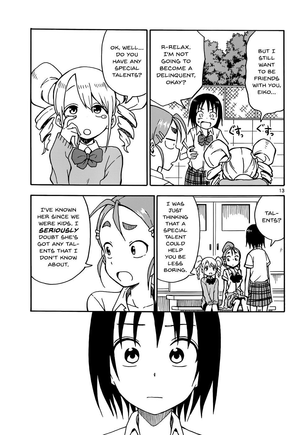 Matsumoto Eiko is an Average Girl Chapter 1 page 13 - Chapter 1 : [Oneshot]