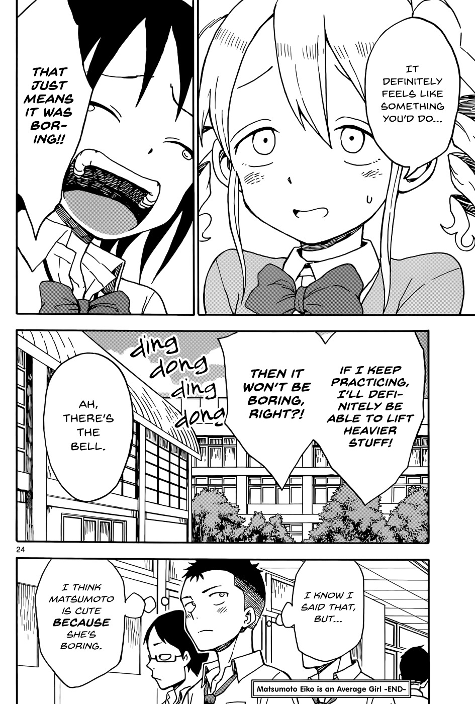 Matsumoto Eiko is an Average Girl Chapter 1 page 24 - Chapter 1 : [Oneshot]