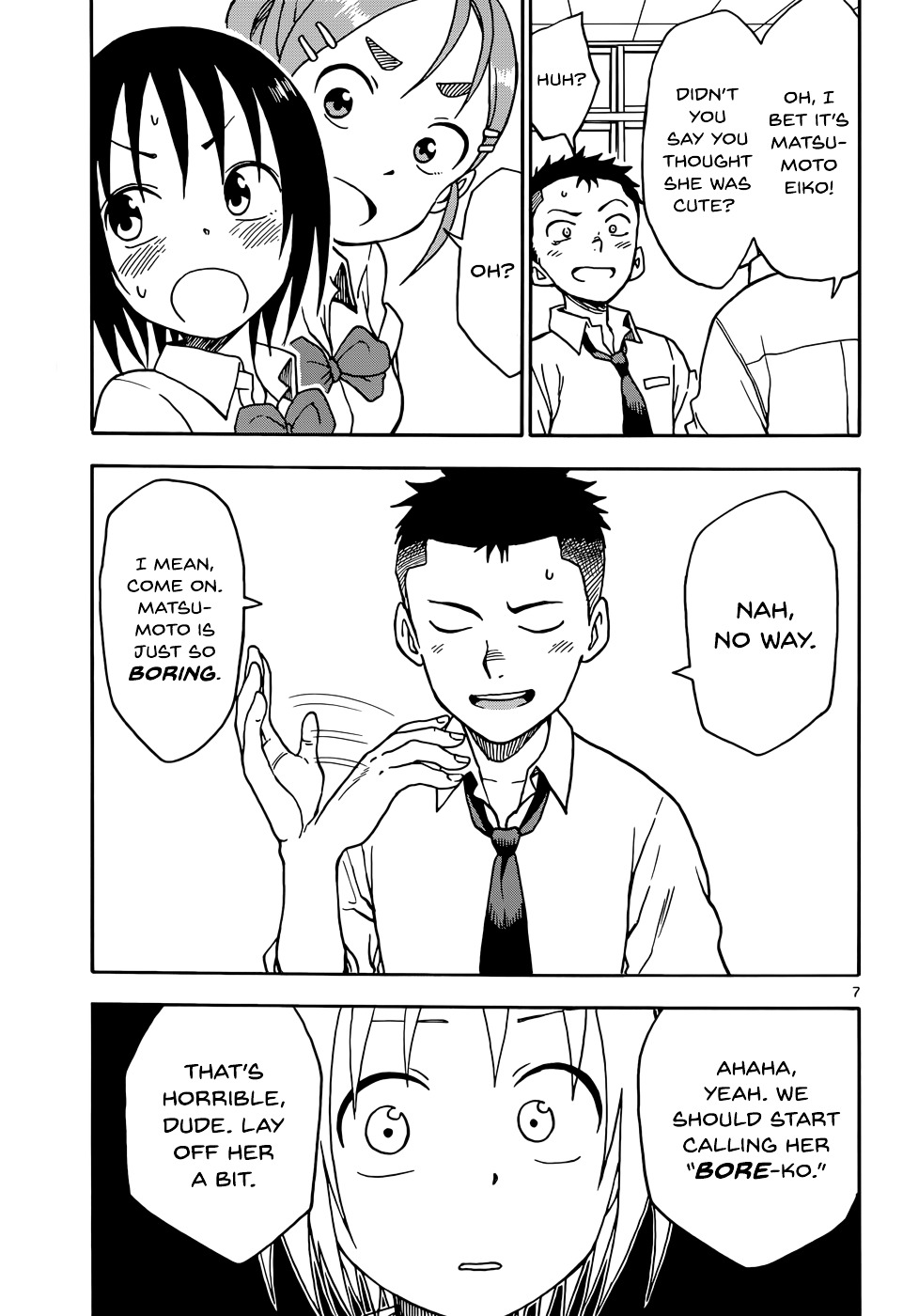 Matsumoto Eiko is an Average Girl Chapter 1 page 7 - Chapter 1 : [Oneshot]