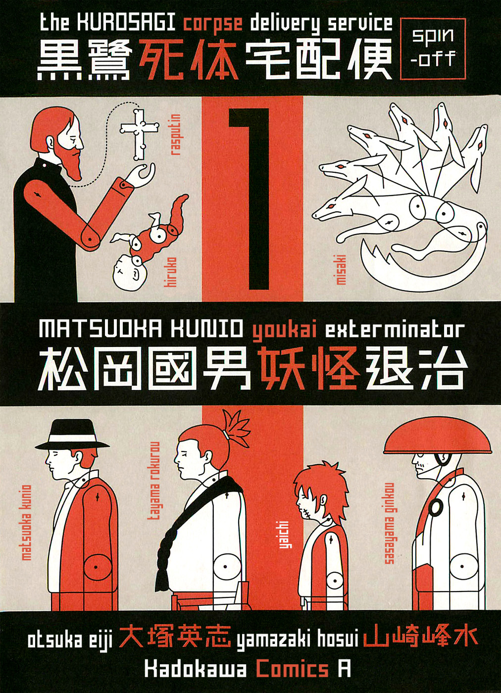 Matsuoka Kunio: Youkai Exterminator - Kurosagi Corpse Delivery Service Spin-Off Chapter 1 page 1 - Chapter 1 : The Tale of the Ghost Child's Grave