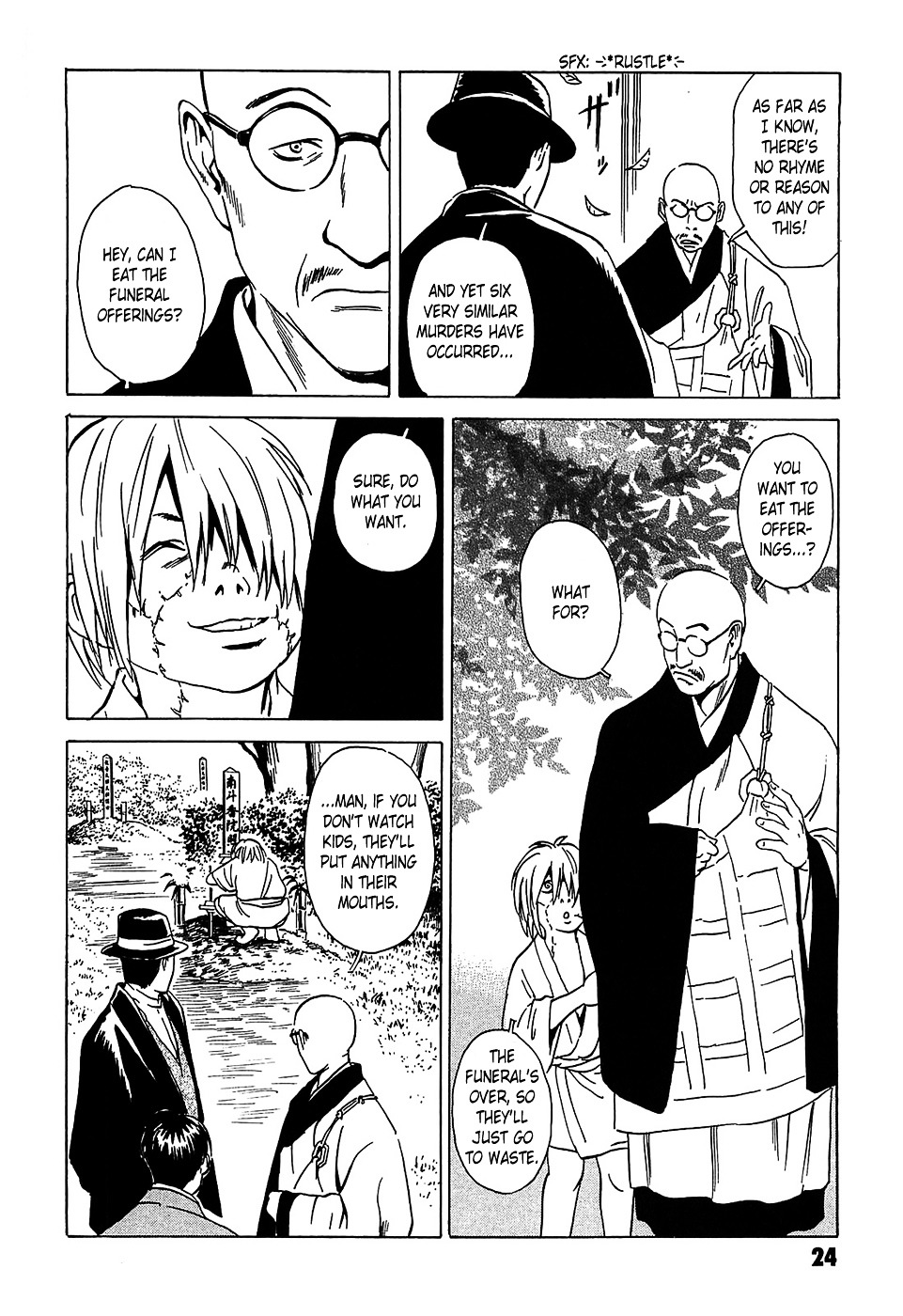 Matsuoka Kunio: Youkai Exterminator - Kurosagi Corpse Delivery Service Spin-Off Chapter 1 page 27 - Chapter 1 : The Tale of the Ghost Child's Grave