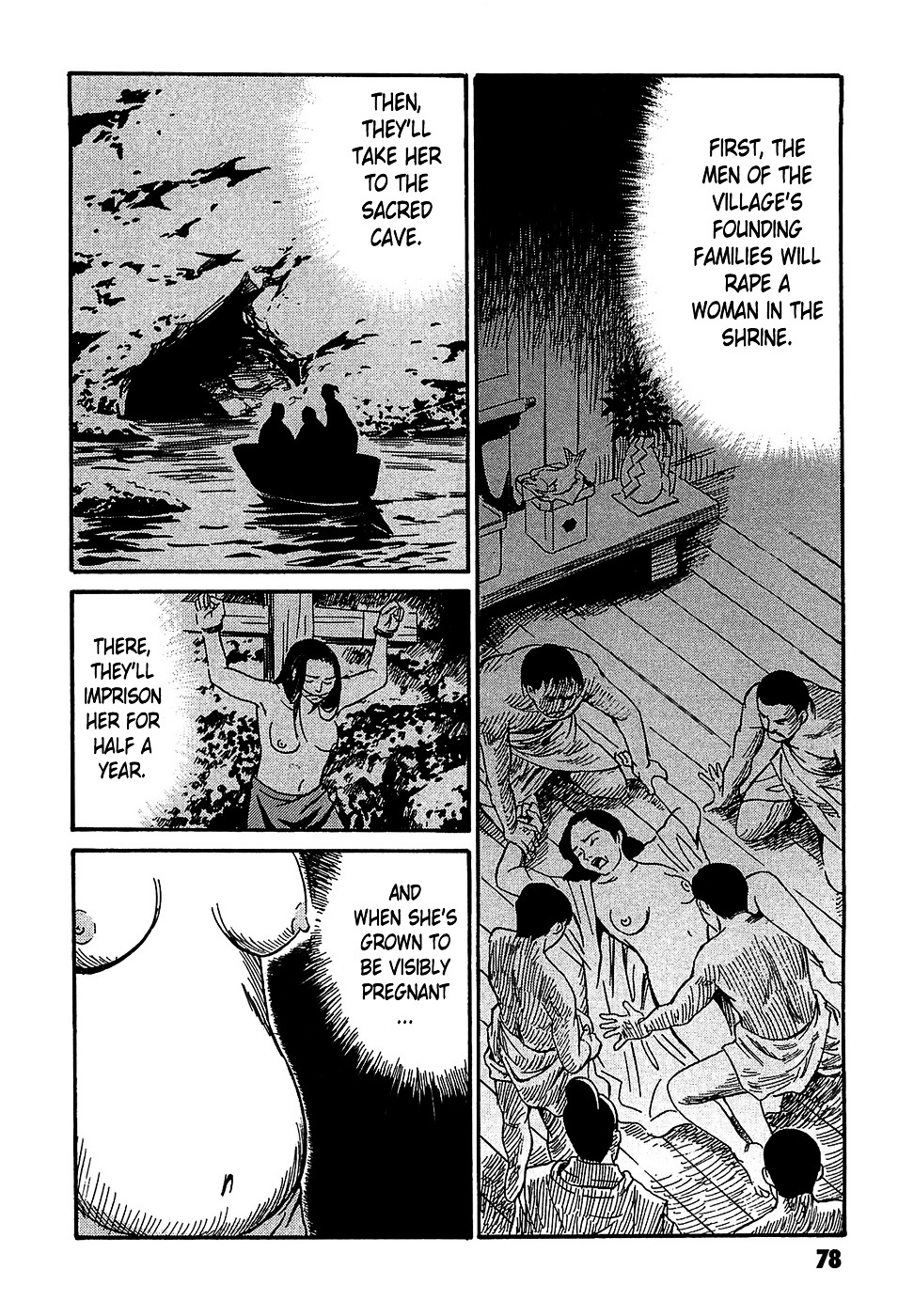 Matsuoka Kunio: Youkai Exterminator - Kurosagi Corpse Delivery Service Spin-Off Chapter 2 page 34 - Chapter 2 : The Returned God