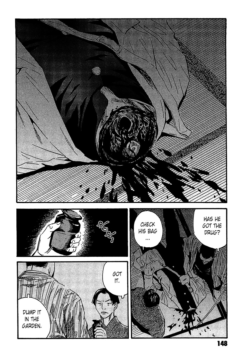 Matsuoka Kunio: Youkai Exterminator - Kurosagi Corpse Delivery Service Spin-Off Chapter 4 page 4 - Chapter 4 : The One-Legged God
