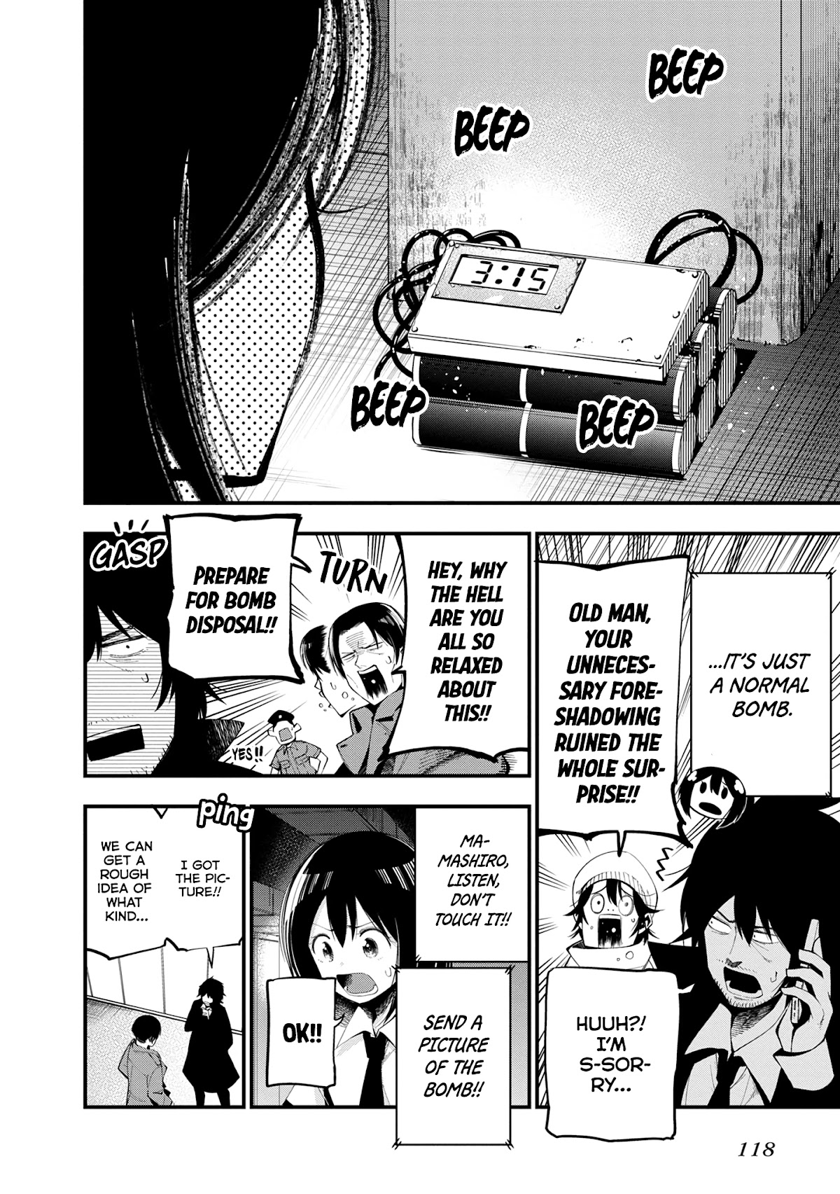 Mattaku Saikin no Tantei to Kitara Chapter 22 page 6 - Chapter 22: Mashiro 3 Minutes Before Explosion