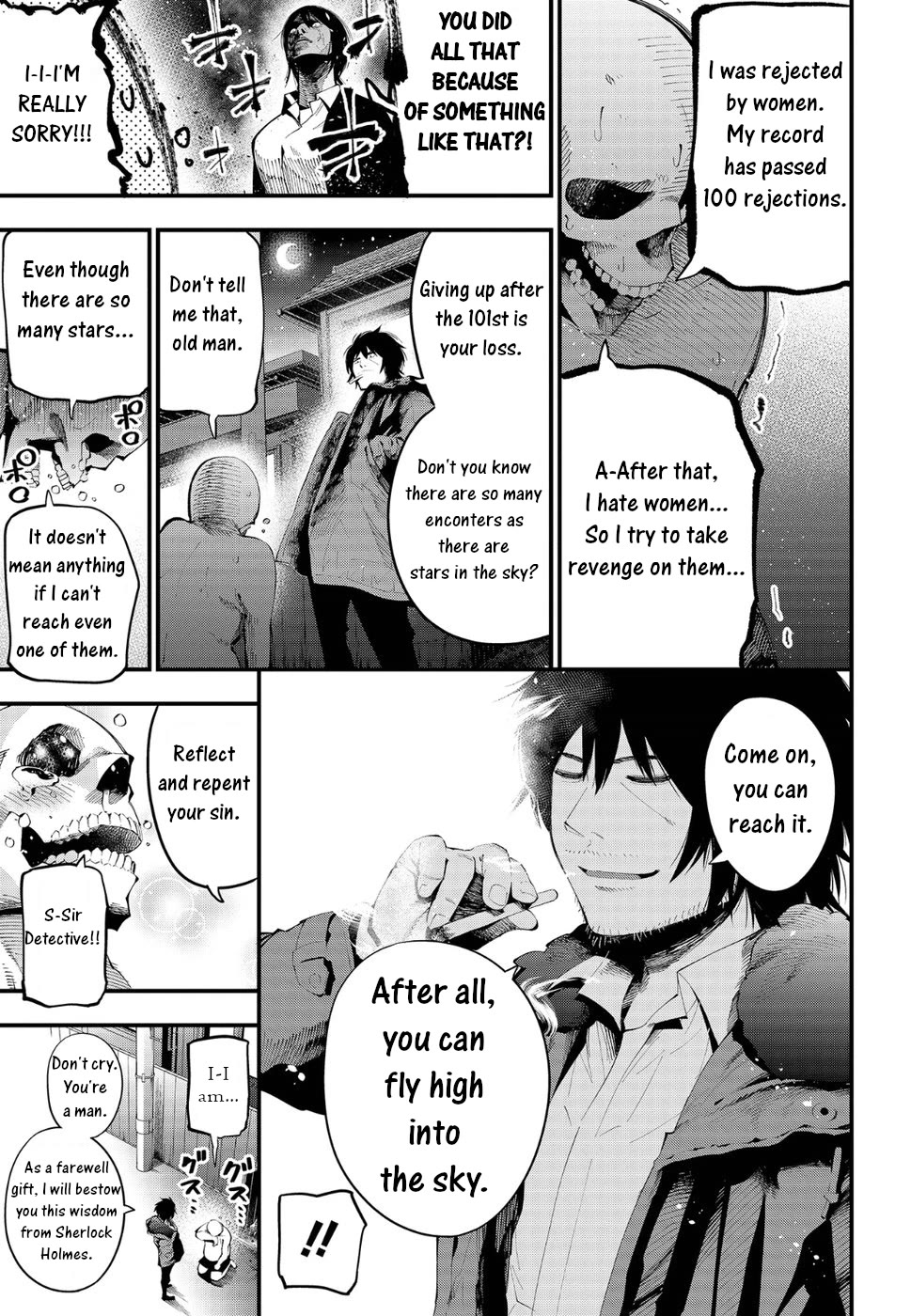 Mattaku Saikin no Tantei to Kitara Chapter 24 page 15 - Chapter 24: Chase The Mystery of Flying Grim Reaper!!