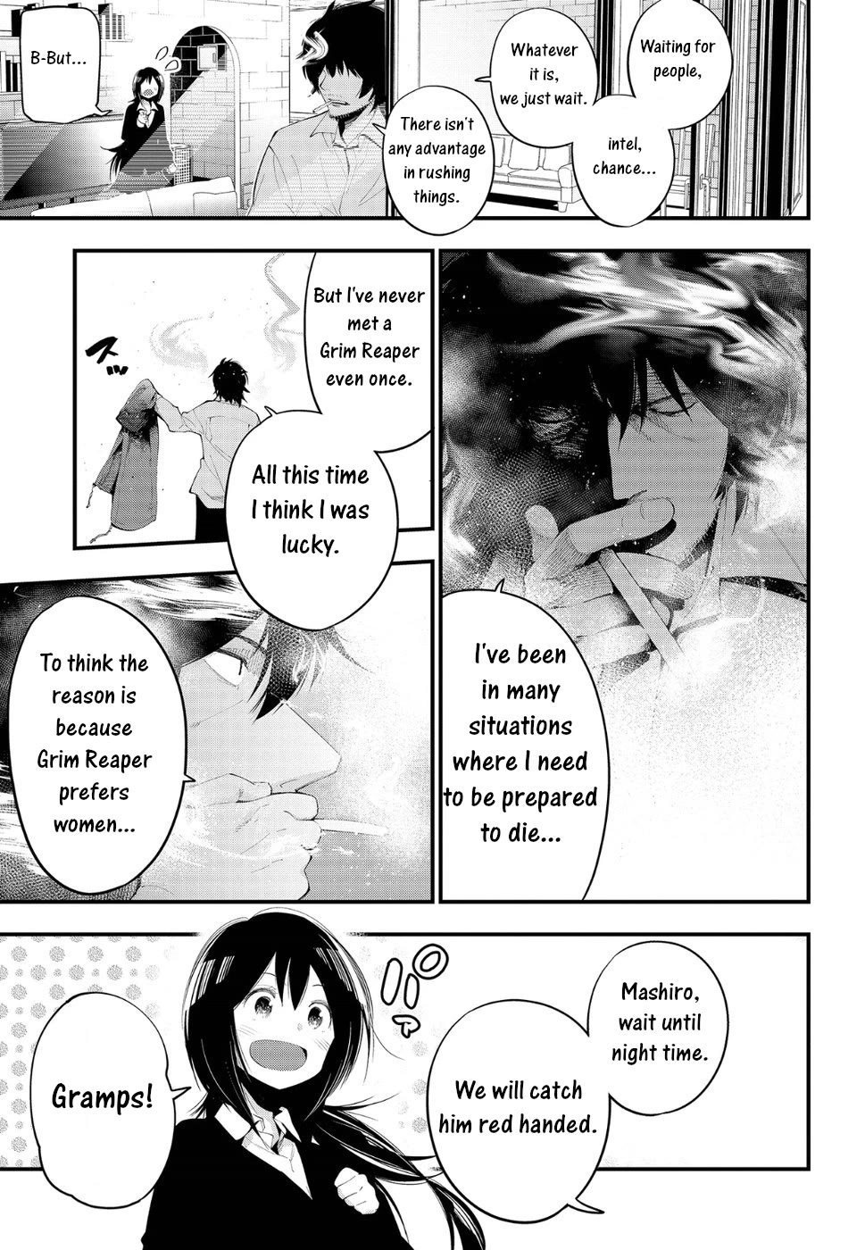 Mattaku Saikin no Tantei to Kitara Chapter 24 page 5 - Chapter 24: Chase The Mystery of Flying Grim Reaper!!