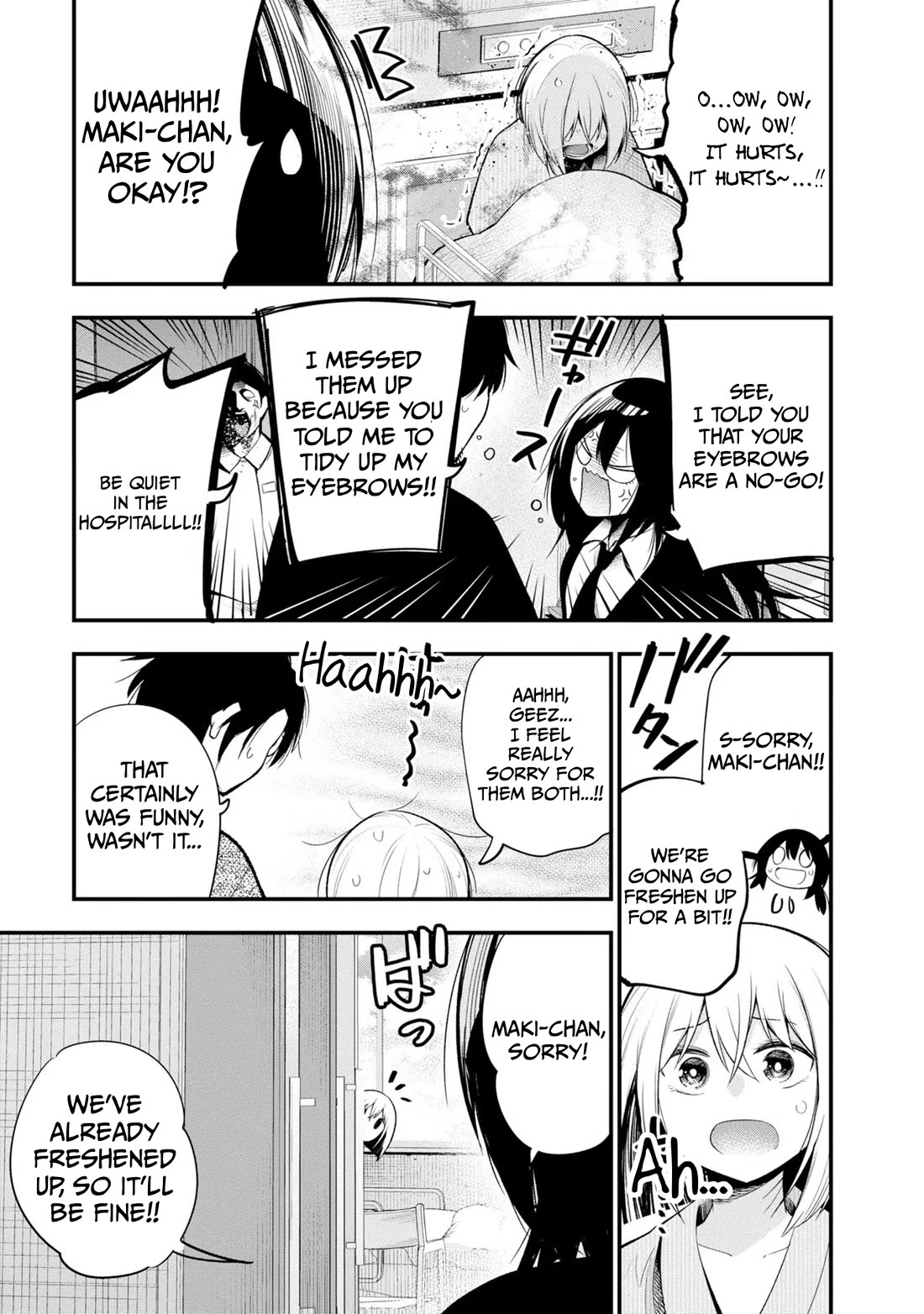 Mattaku Saikin no Tantei to Kitara Chapter 36 page 5 - Chapter 36: Maki-chan's Hospitalization