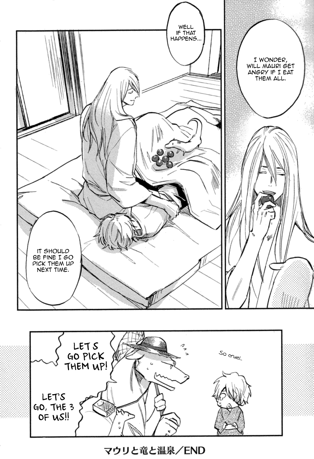 Mauri to Ryuu Chapter 5 page 14 - Chapter 5: Mauri to Ryuu to Onsen
