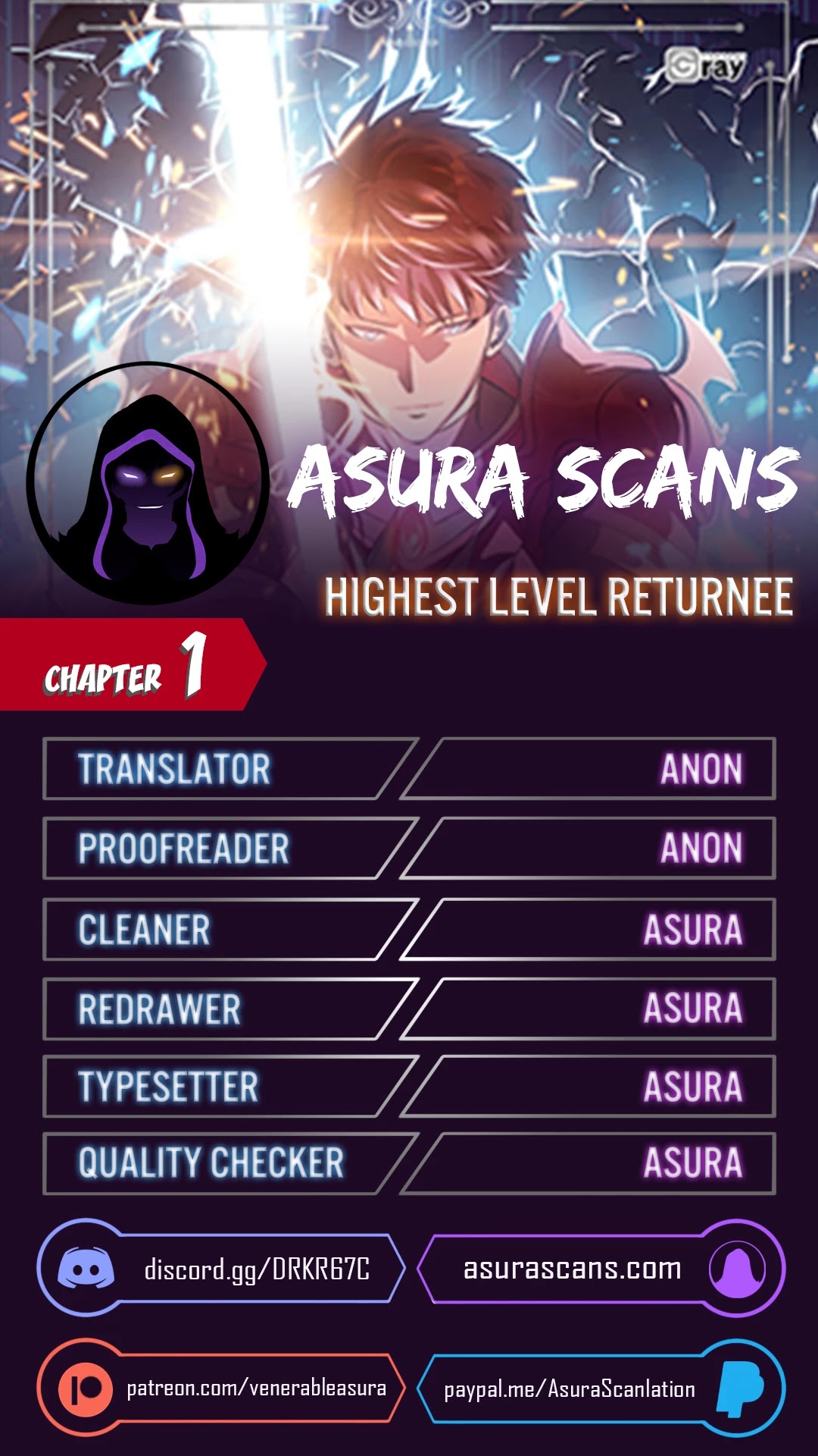 Max Level Returner Chapter 1 page 1 - Chapter 1