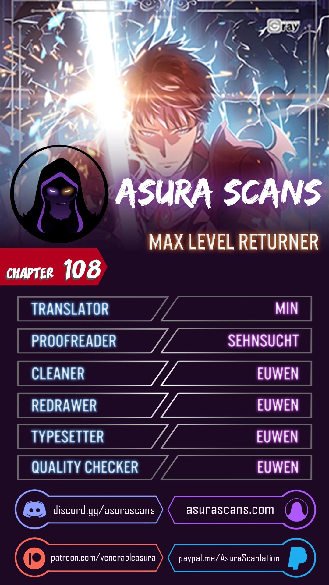 Max Level Returner Chapter 108 page 1 - Chapter 108