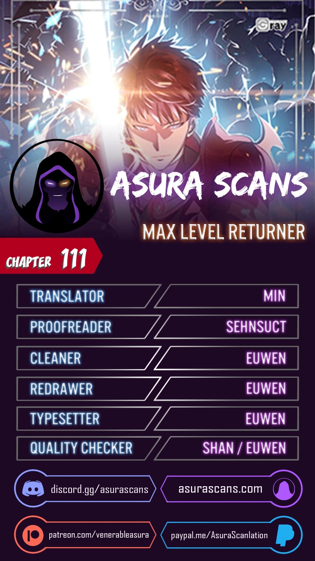 Max Level Returner Chapter 111 page 1 - Chapter 111