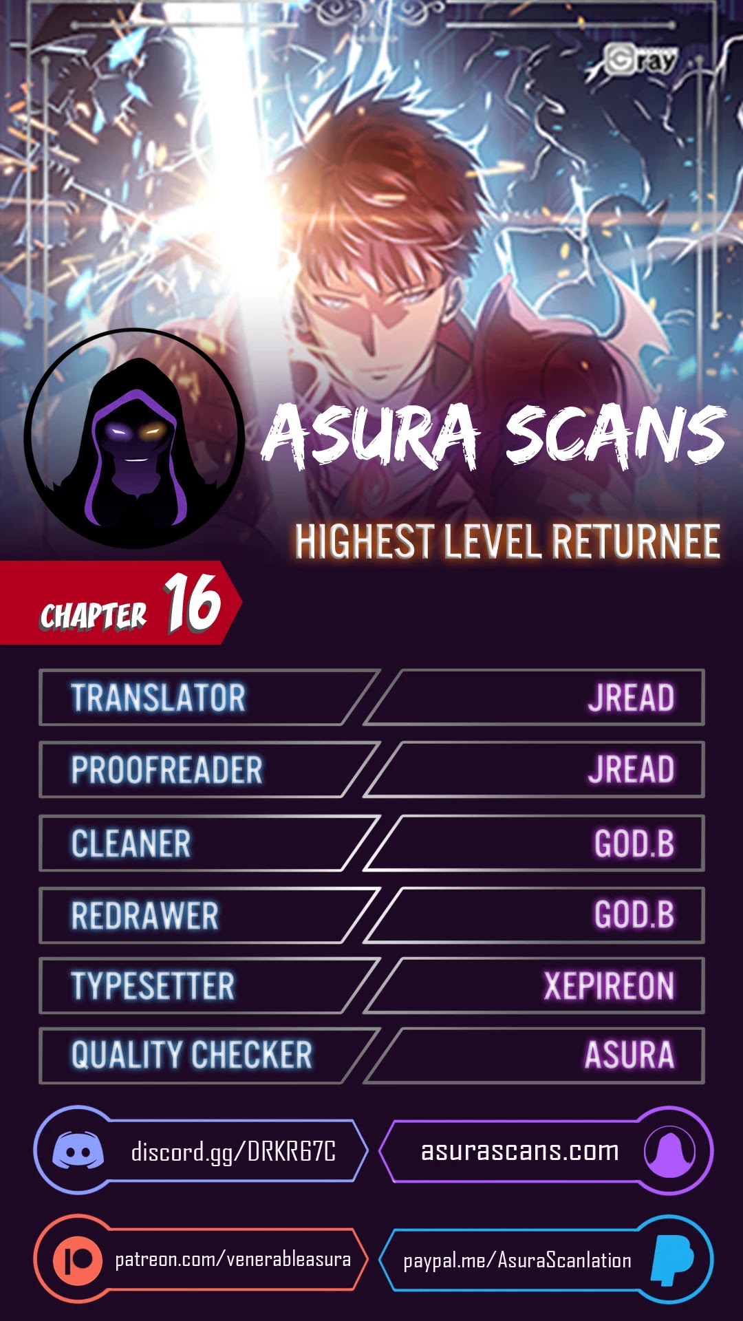 Max Level Returner Chapter 16 page 1 - Chapter 16