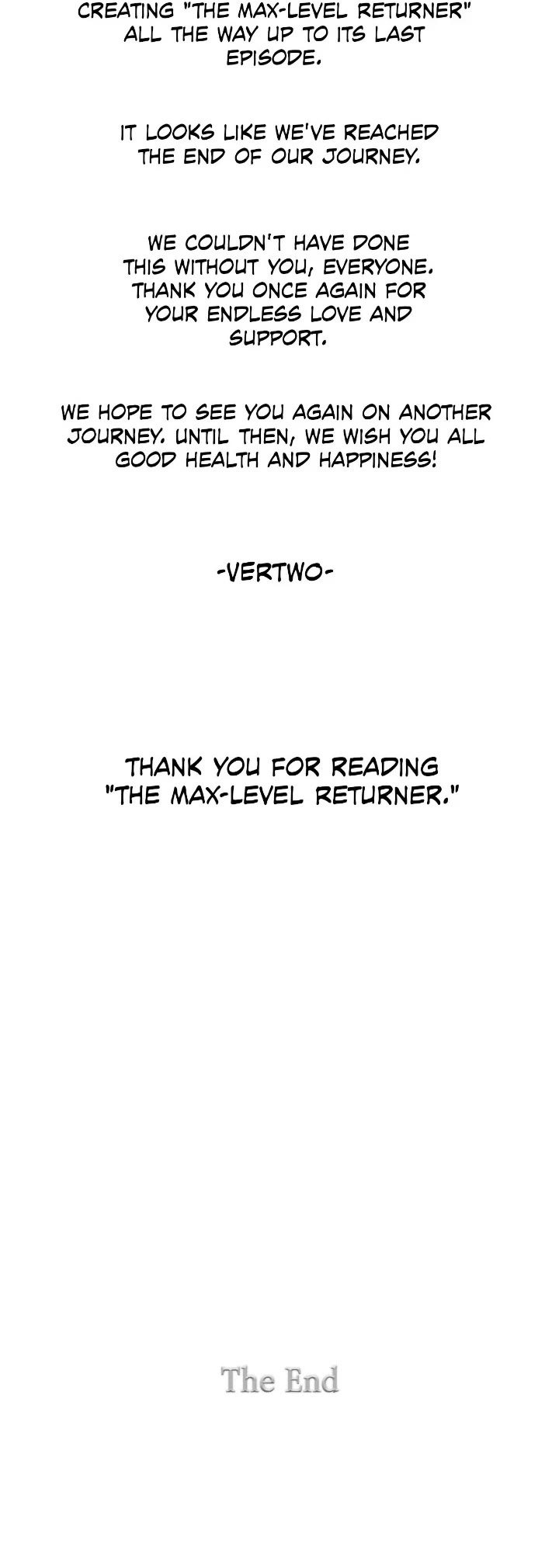 Max Level Returner Chapter 200 page 60 - Chapter 200 [END]