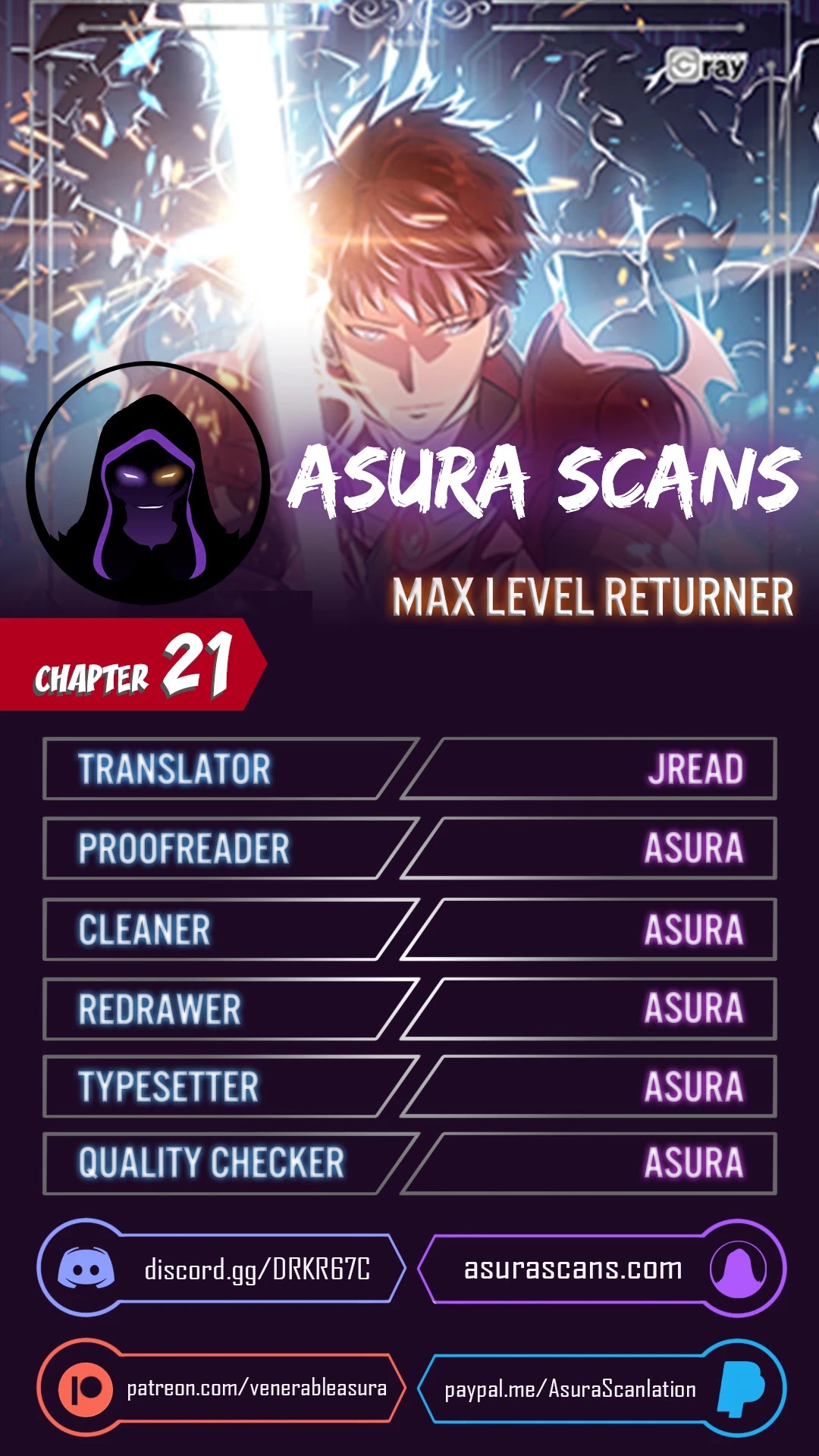 Max Level Returner Chapter 21 page 1 - Chapter 21