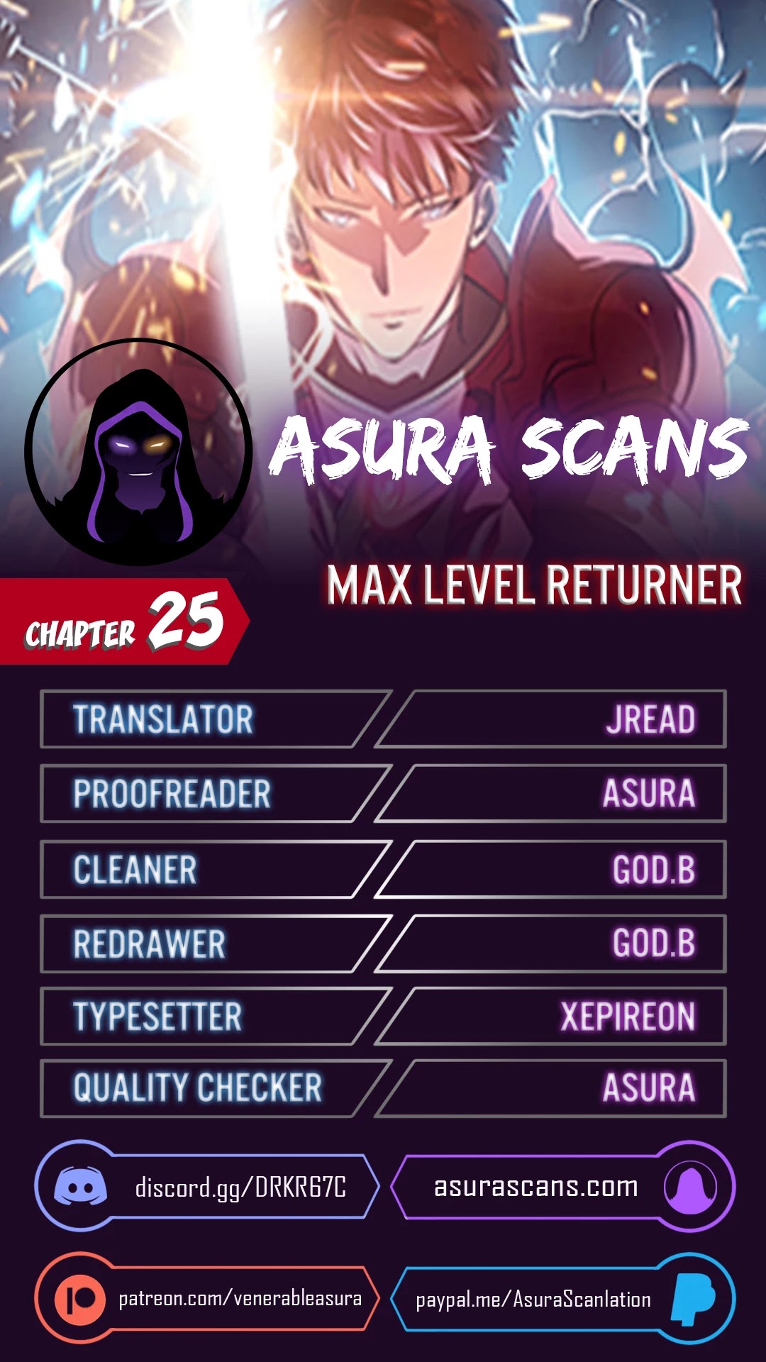 Max Level Returner Chapter 25 page 1 - Chapter 25