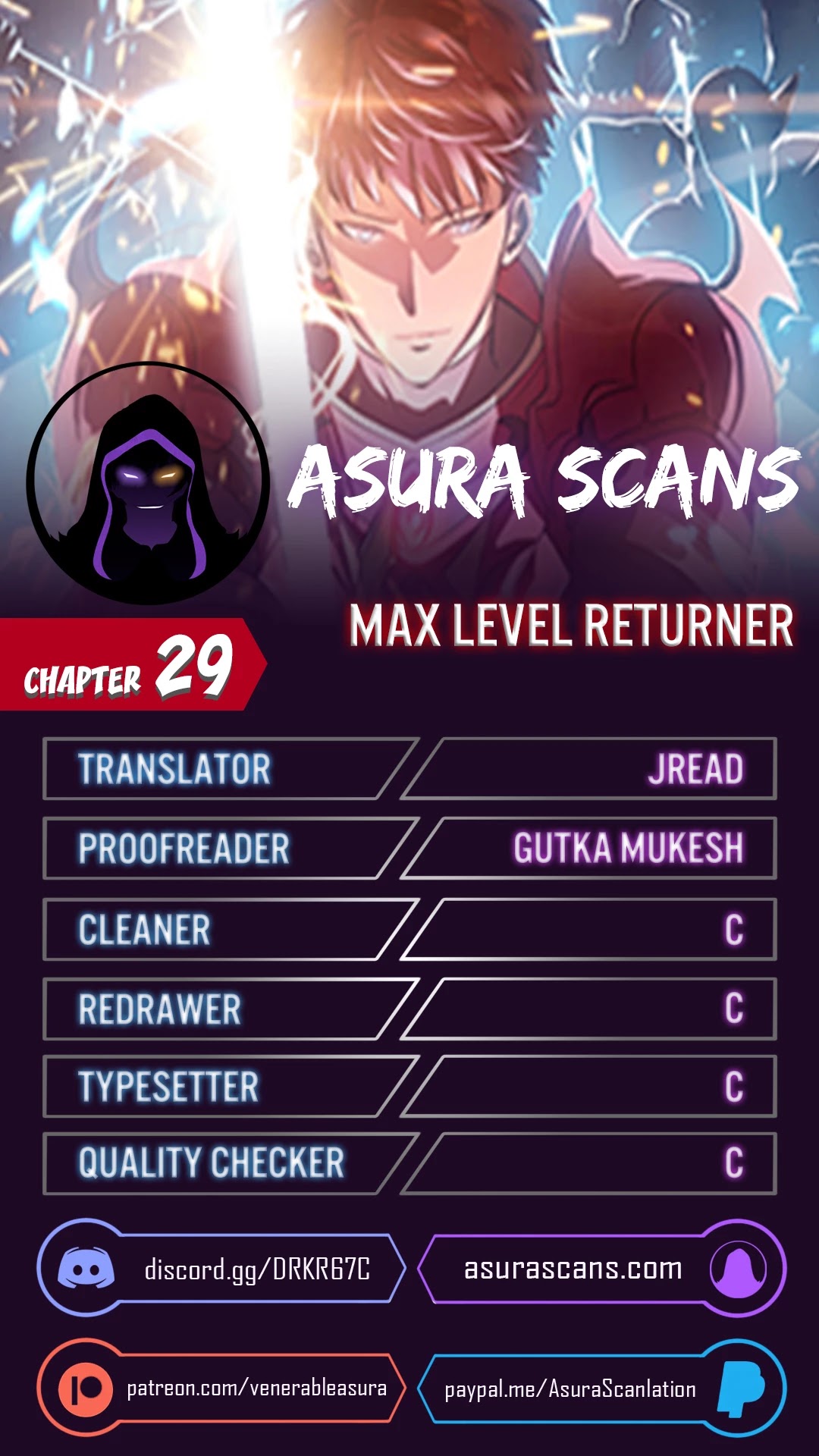 Max Level Returner Chapter 29 page 1 - Chapter 29