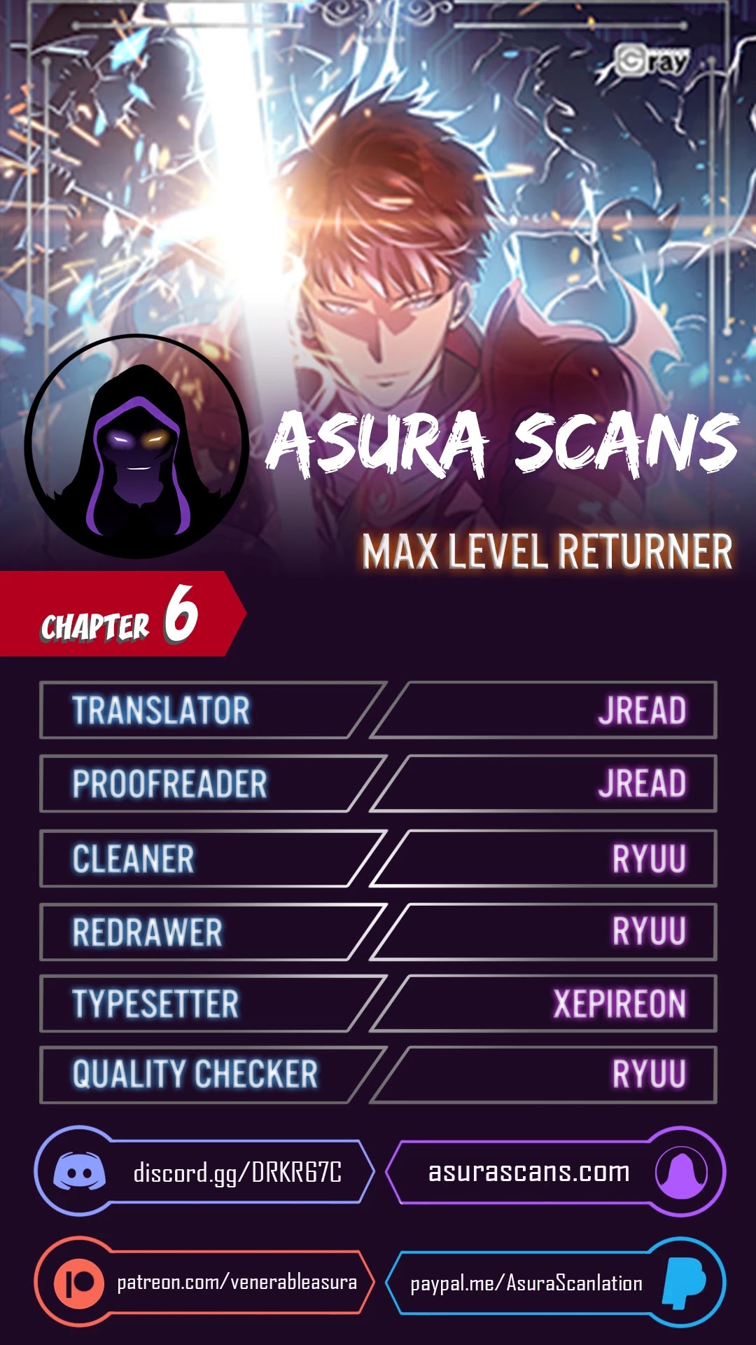 Max Level Returner Chapter 6 page 1 - Chapter 6