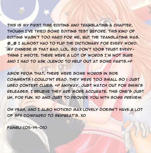 Max Lovely Chapter 2.3 page 33 - Vol.2 Chapter 3